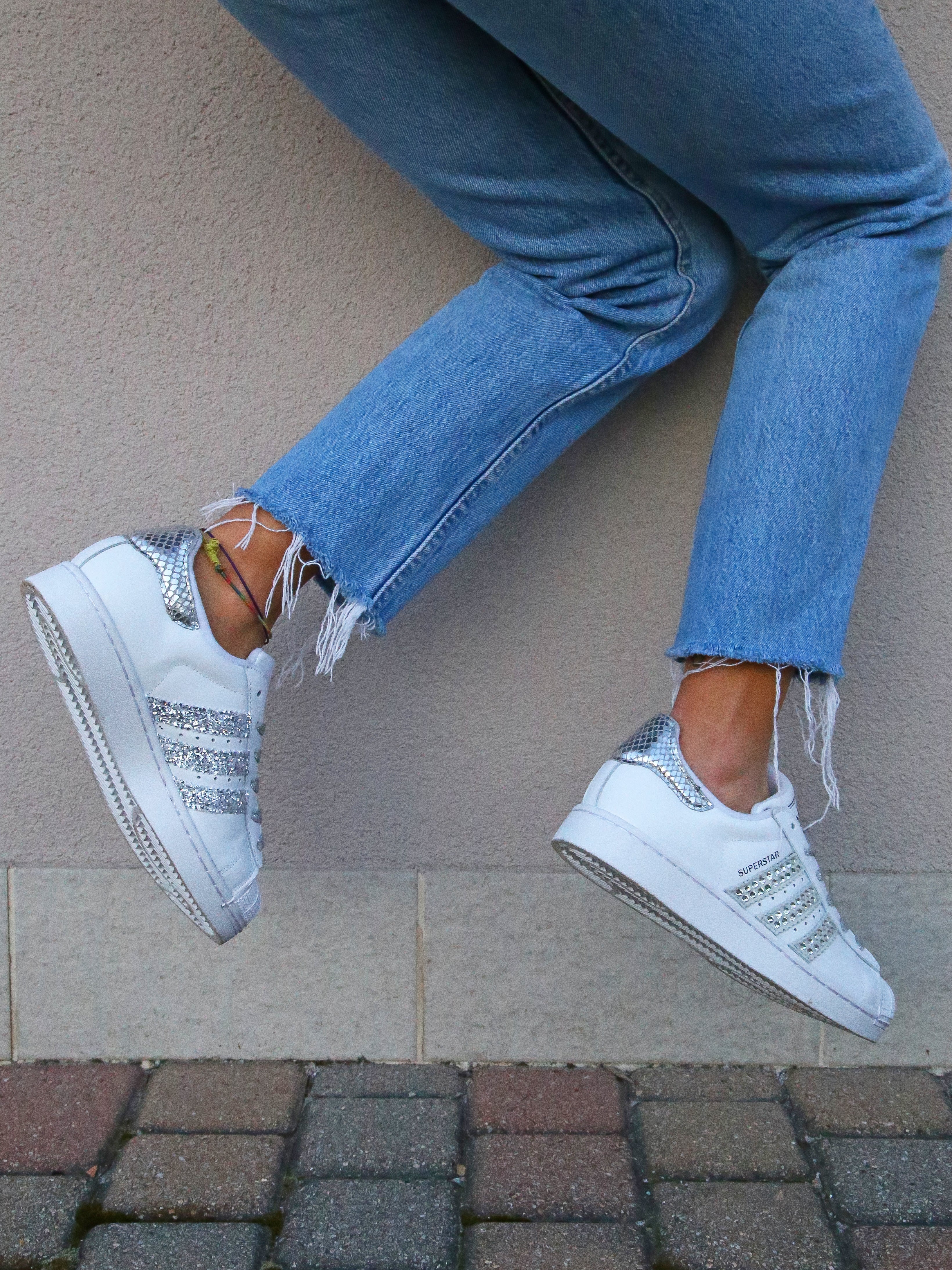Adidas Superstar Strass Cristal & Pitone