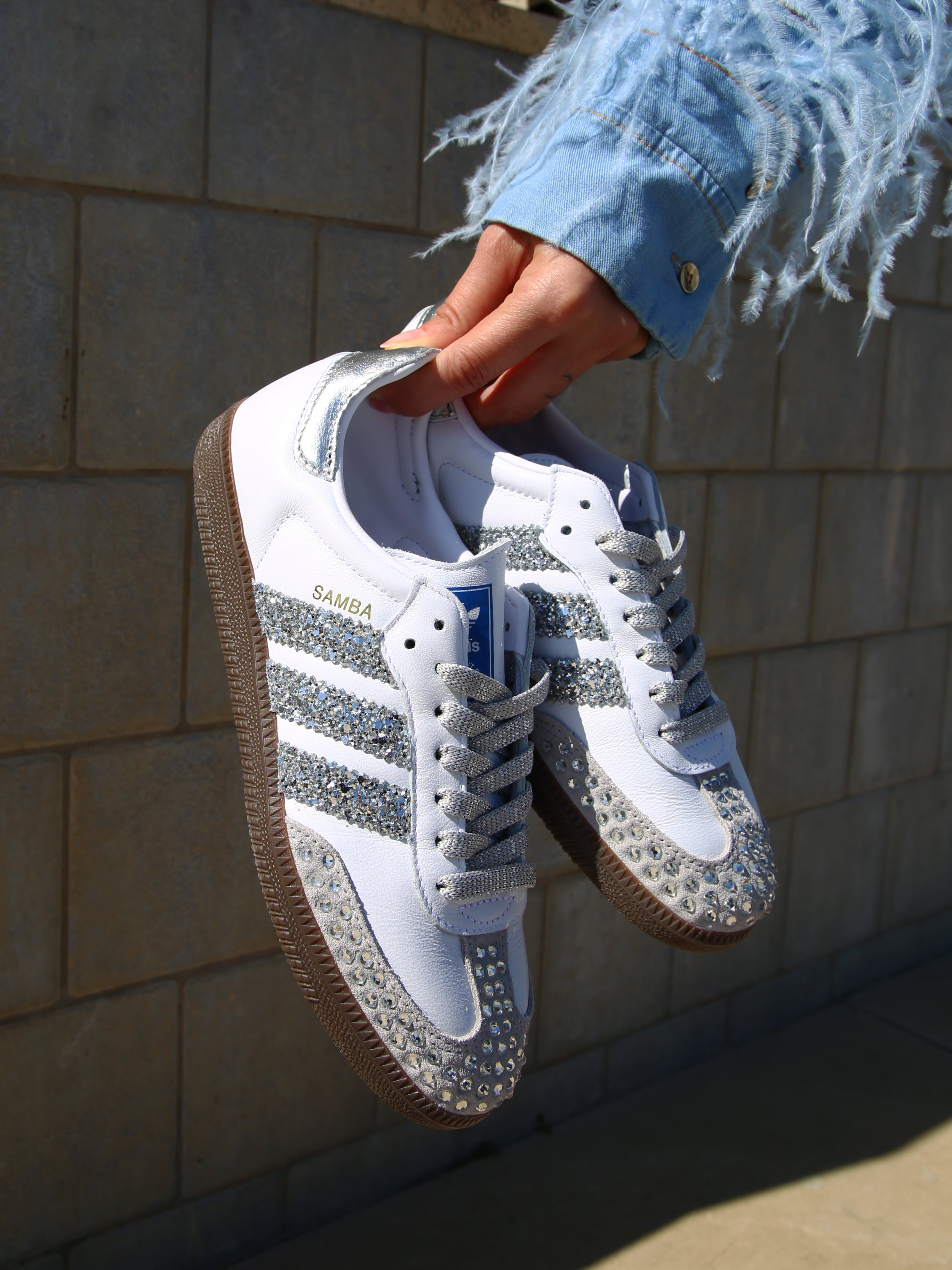 Adidas Original SAMBA Glitter & Strass Termo