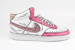 Nike Court Vision MID Cartoon & Glitter