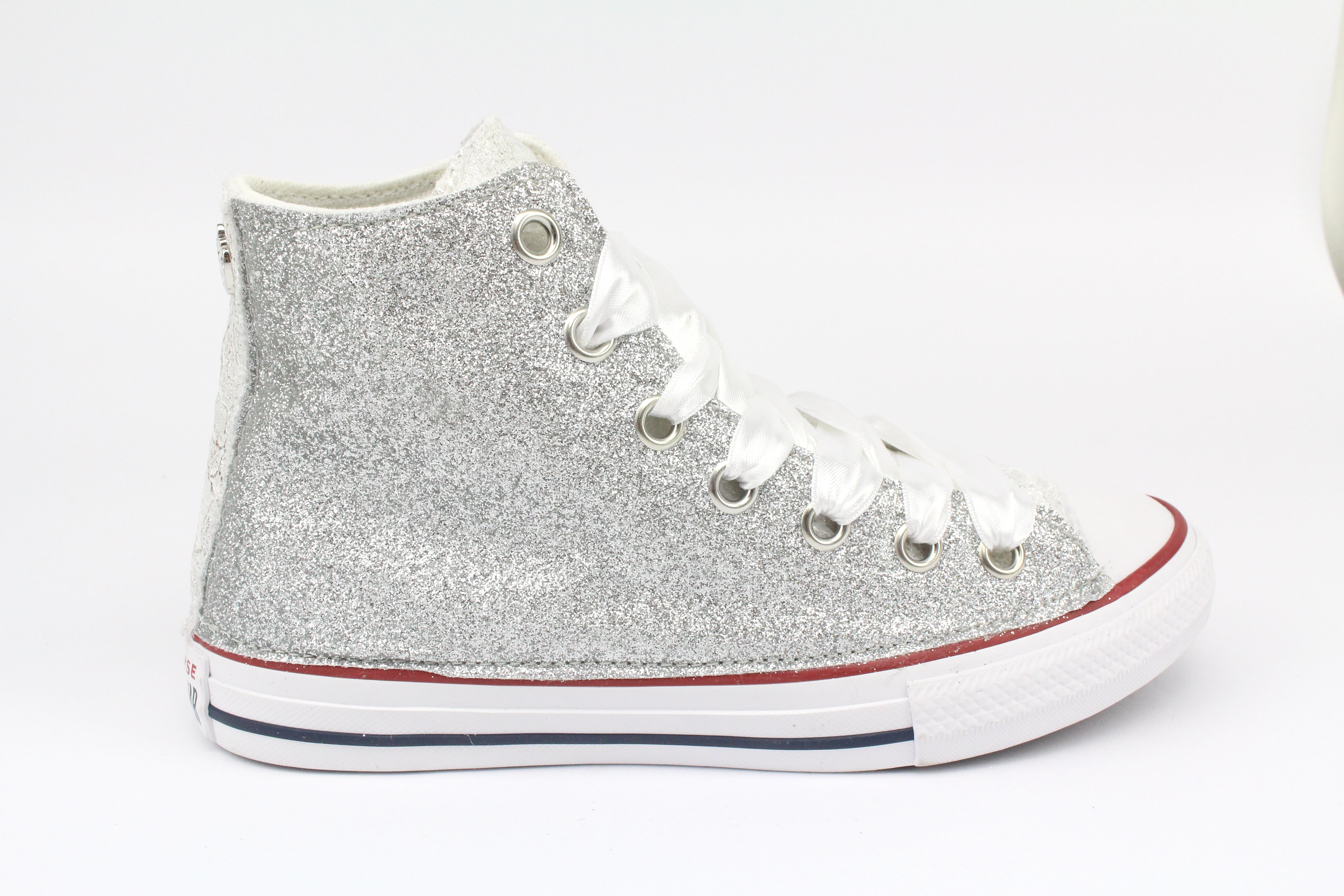 Allstarco BEDAZZLER – 100 Borchie In Argento Da 8 Mm Con Diamanti Per Personalizzare Abiti E Denim