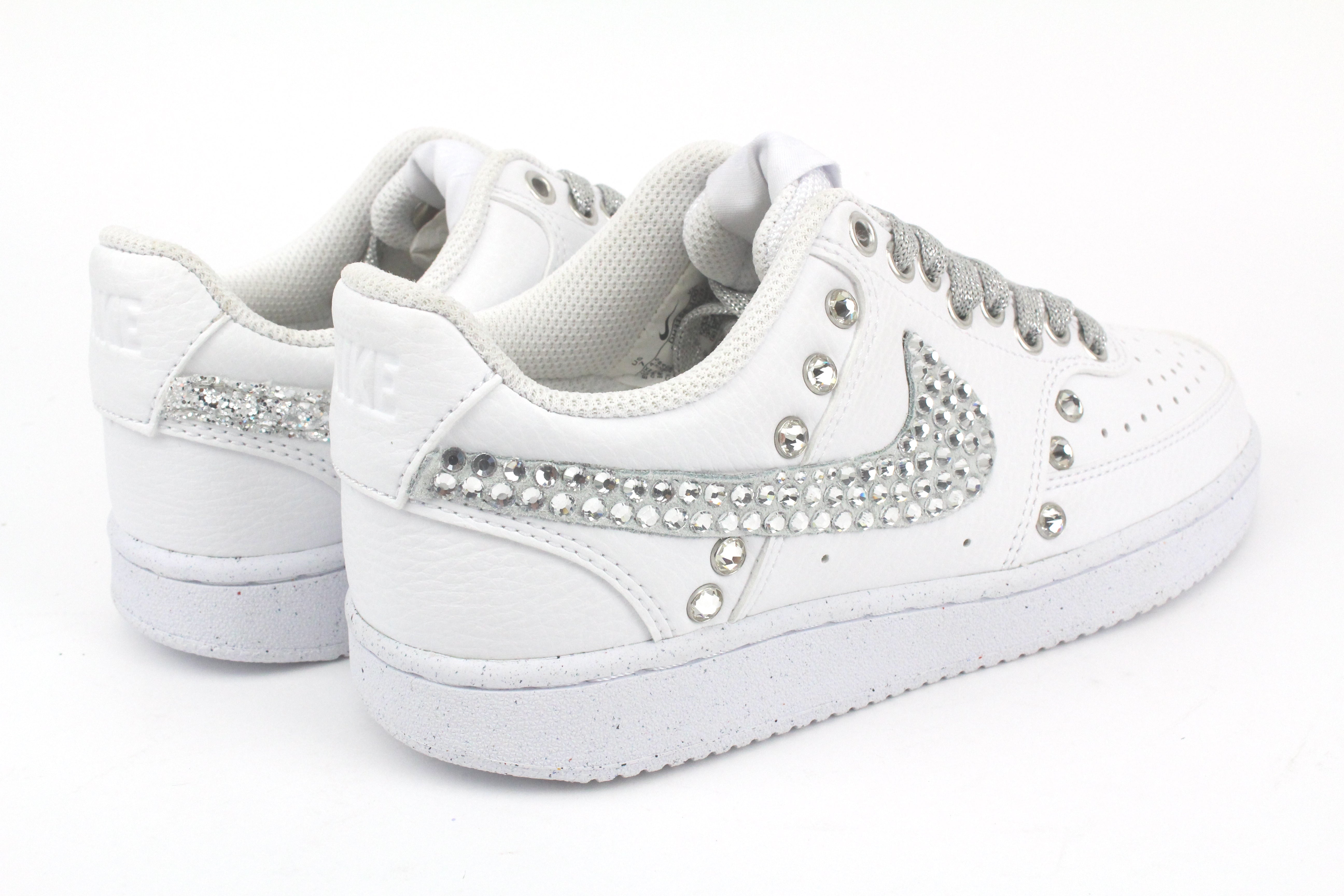 Nike Court Vision Low Total Strass
