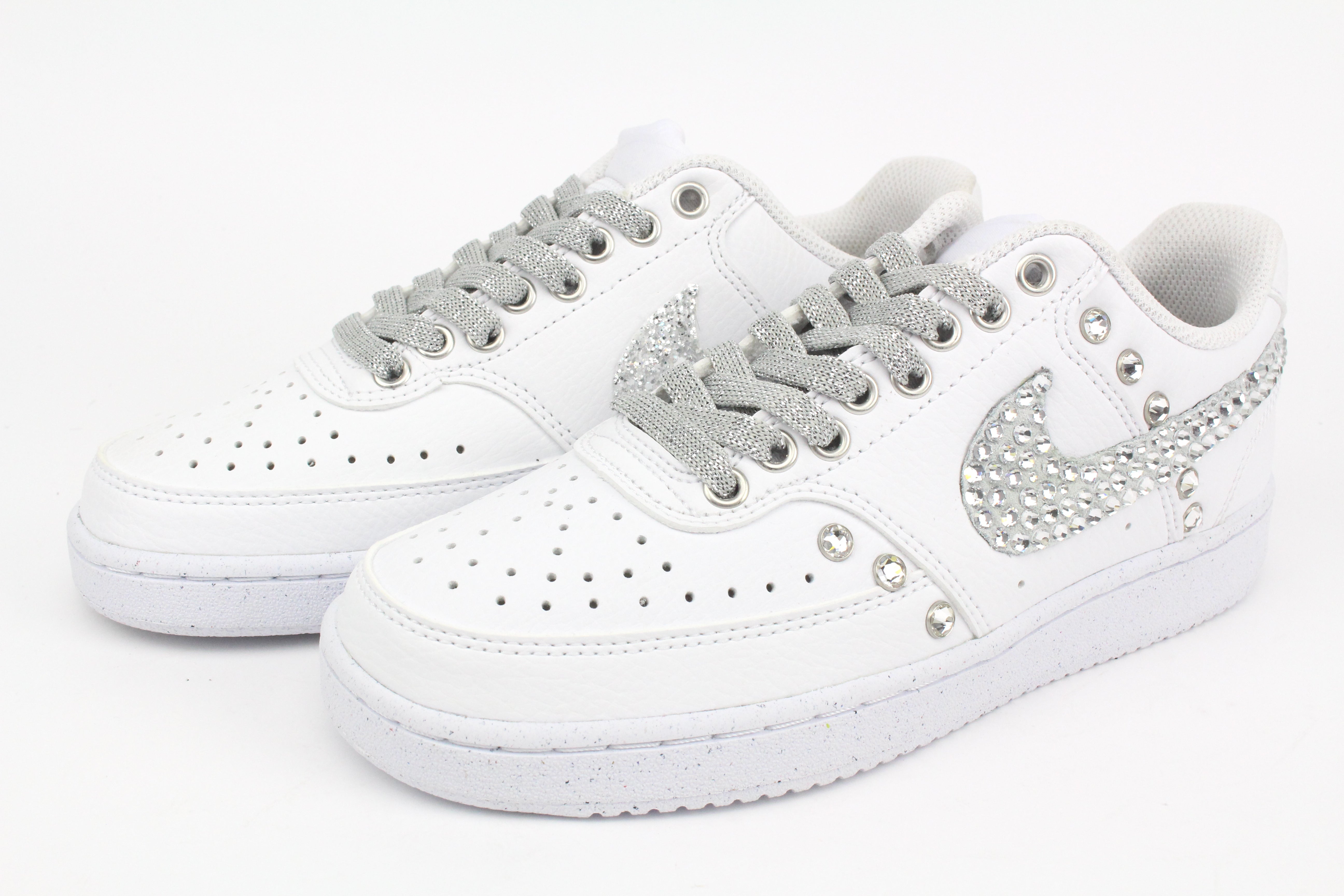 Nike Court Vision Low Total Strass