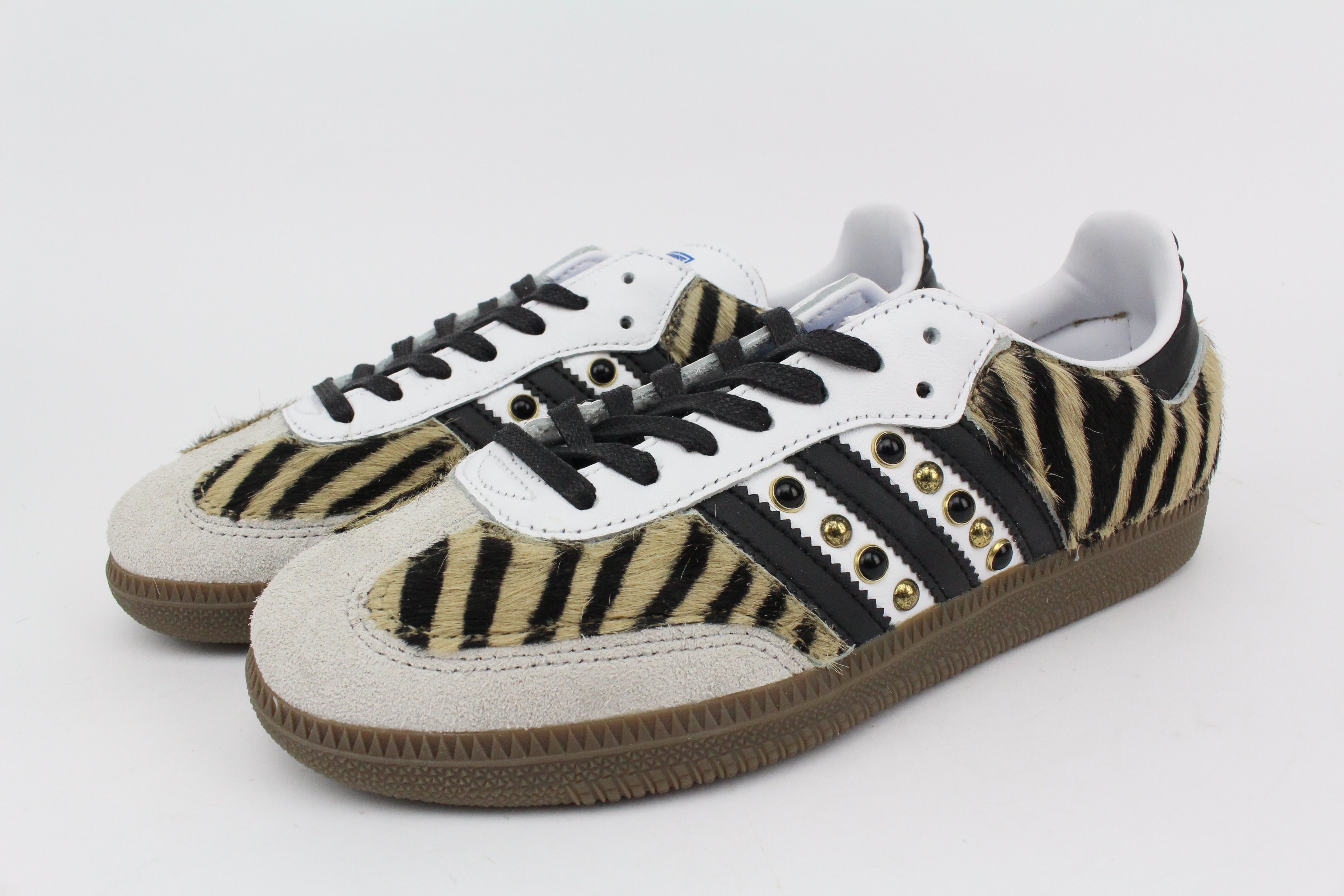 Adidas Original SAMBA Total Zebrate & Perle Nere