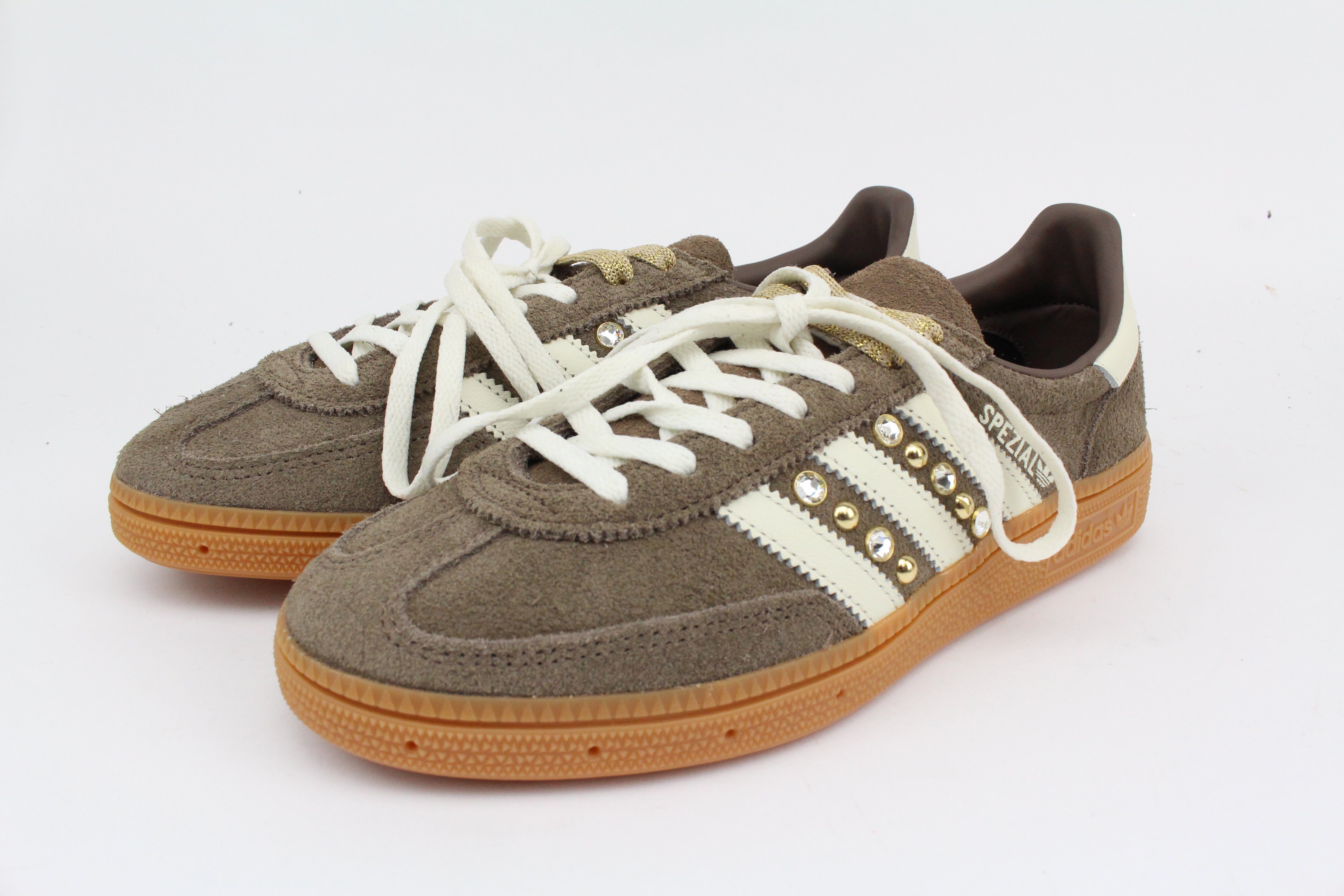 Adidas Original SPEZIAL Borchie & Strass fondo Miele