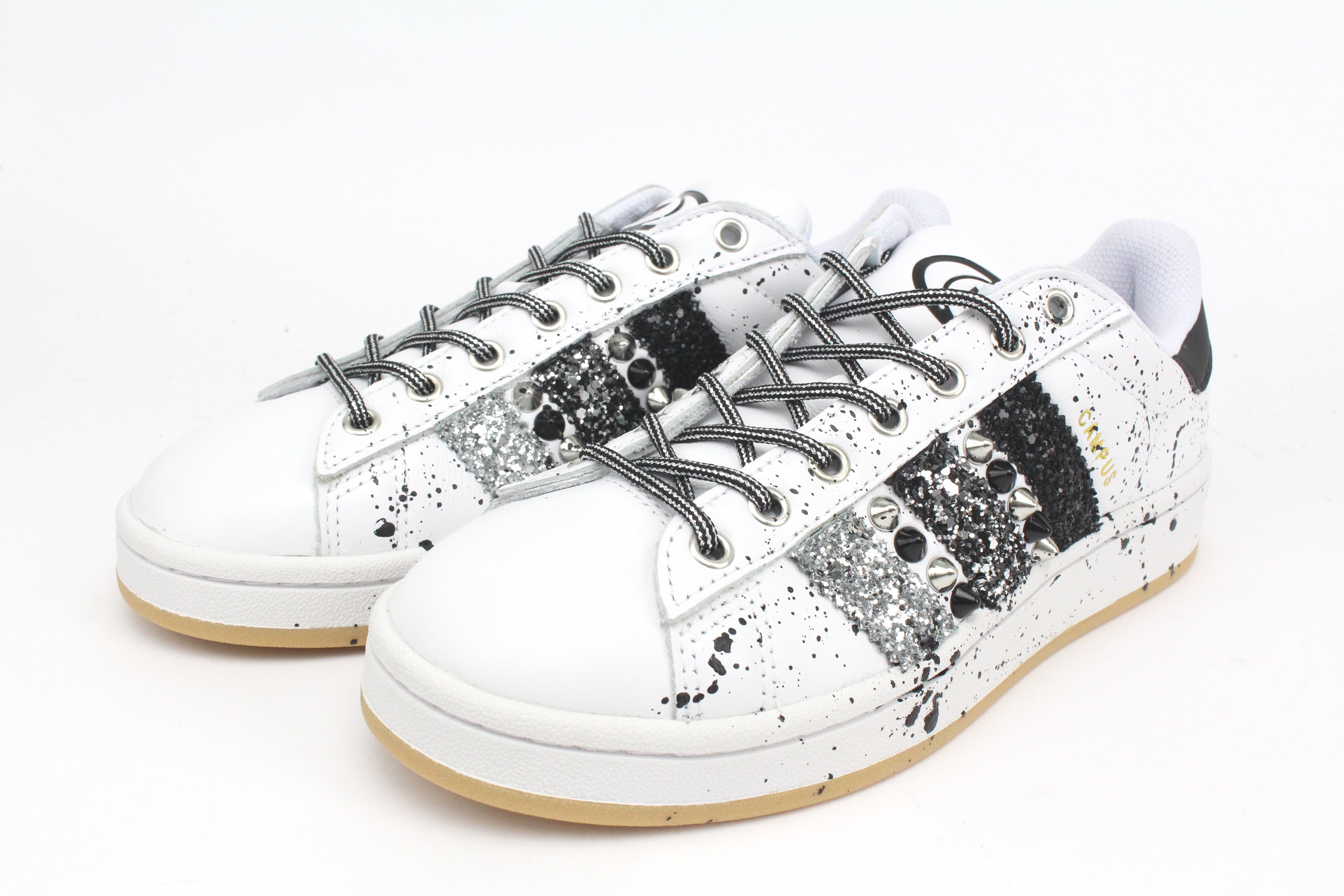 Adidas Campus Glitter Borchie & Vernice