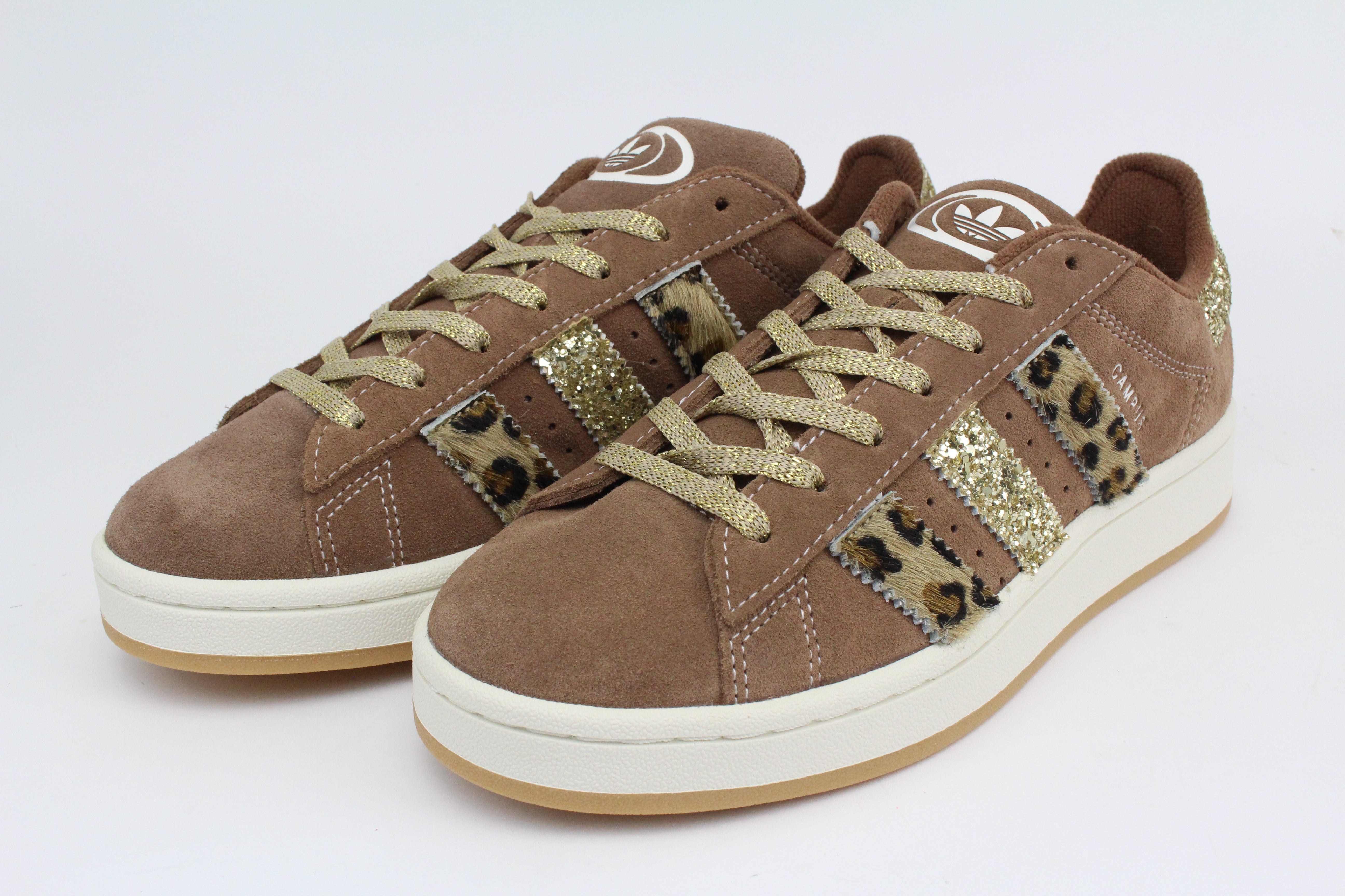 Adidas Campus Brown Macula e glitter