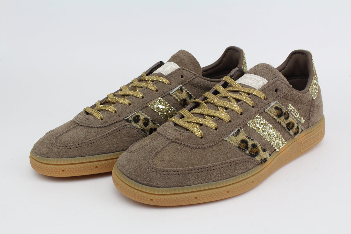 Adidas Original SPEZIAL Brown Pelle Maculata e glitter