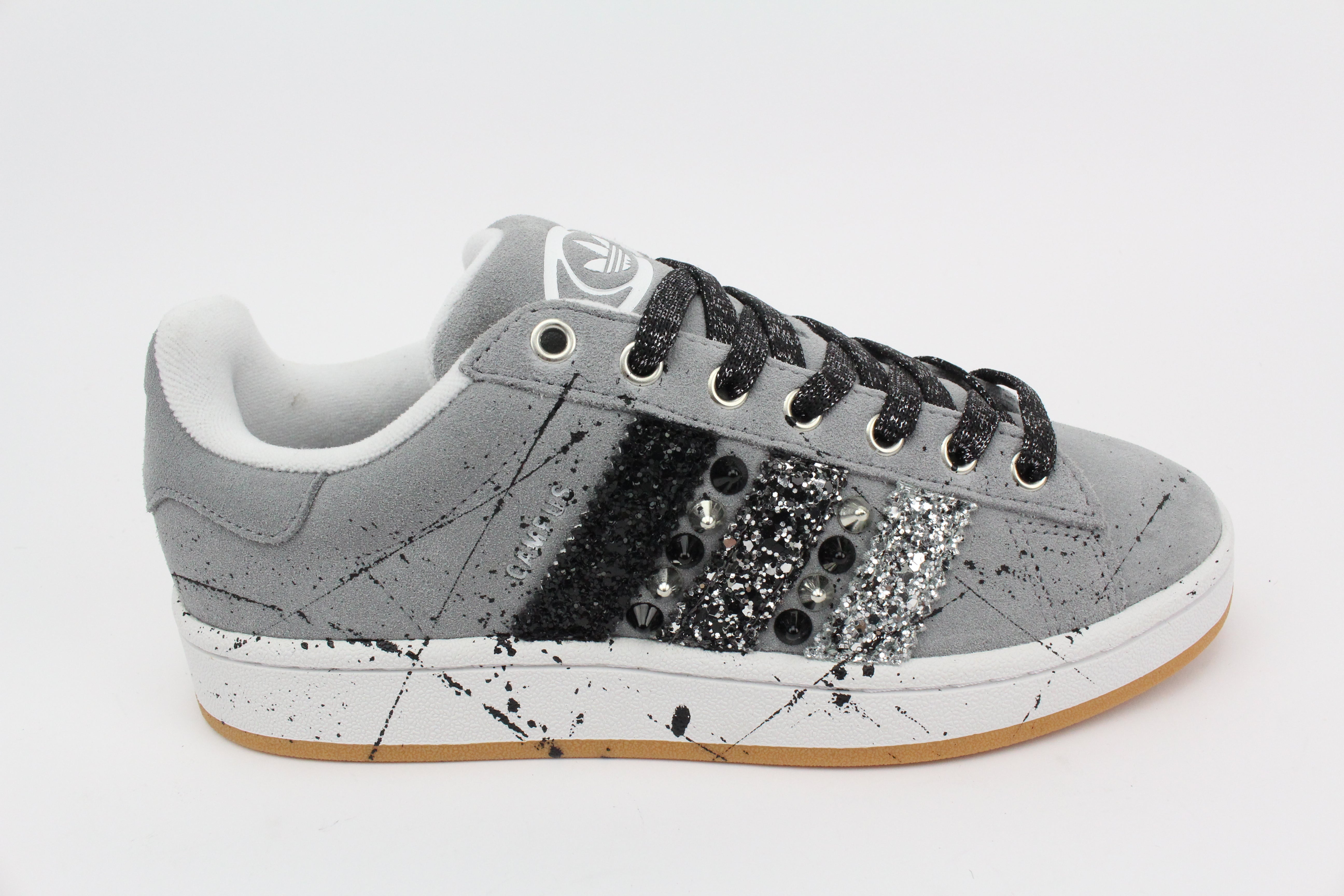 Adidas Campus Glitter Borchie & Vernice