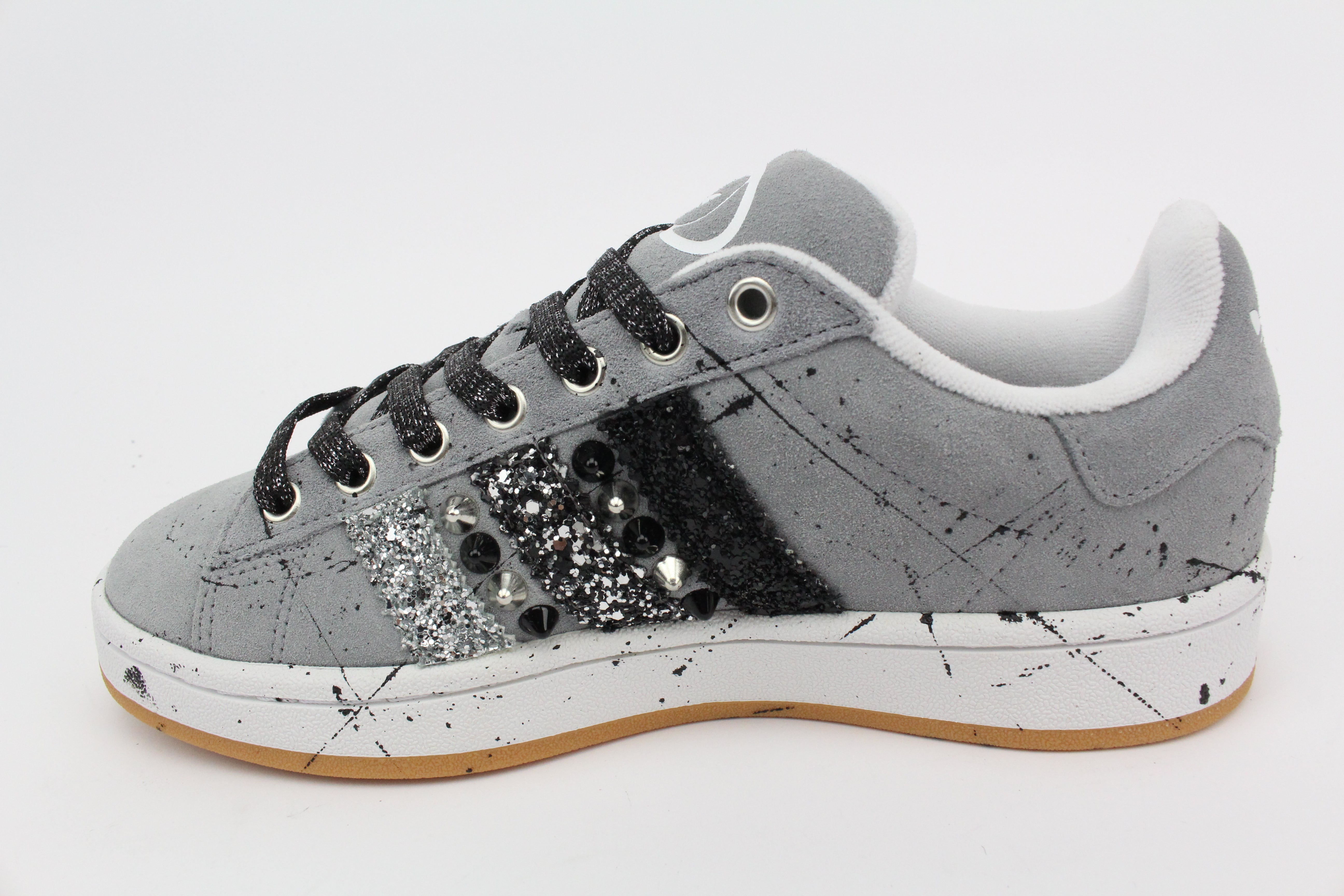 Adidas Campus Glitter Borchie & Vernice