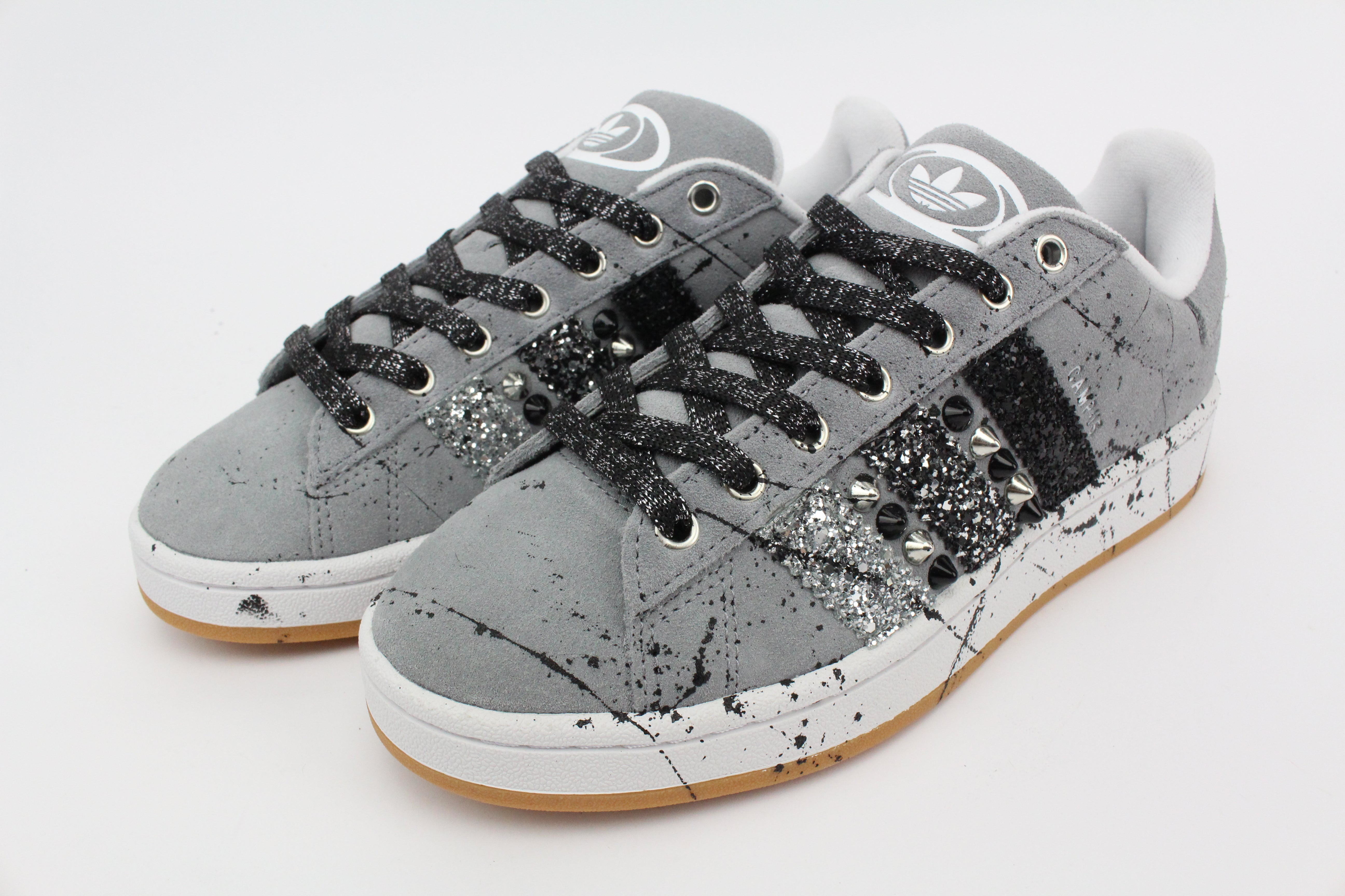 Adidas Campus Glitter Borchie & Vernice
