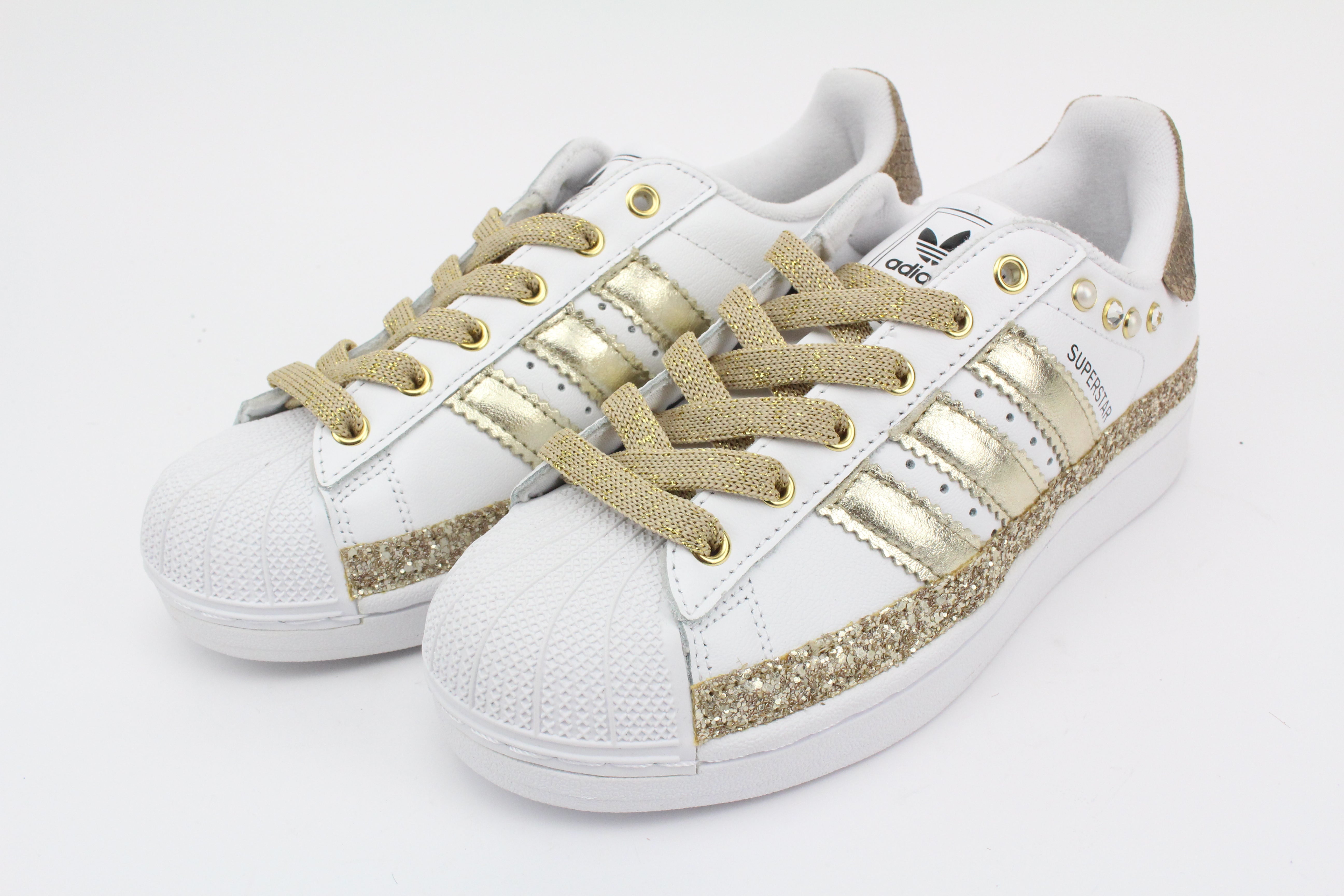 Adidas Superstar Pitone Bronzo & Perle