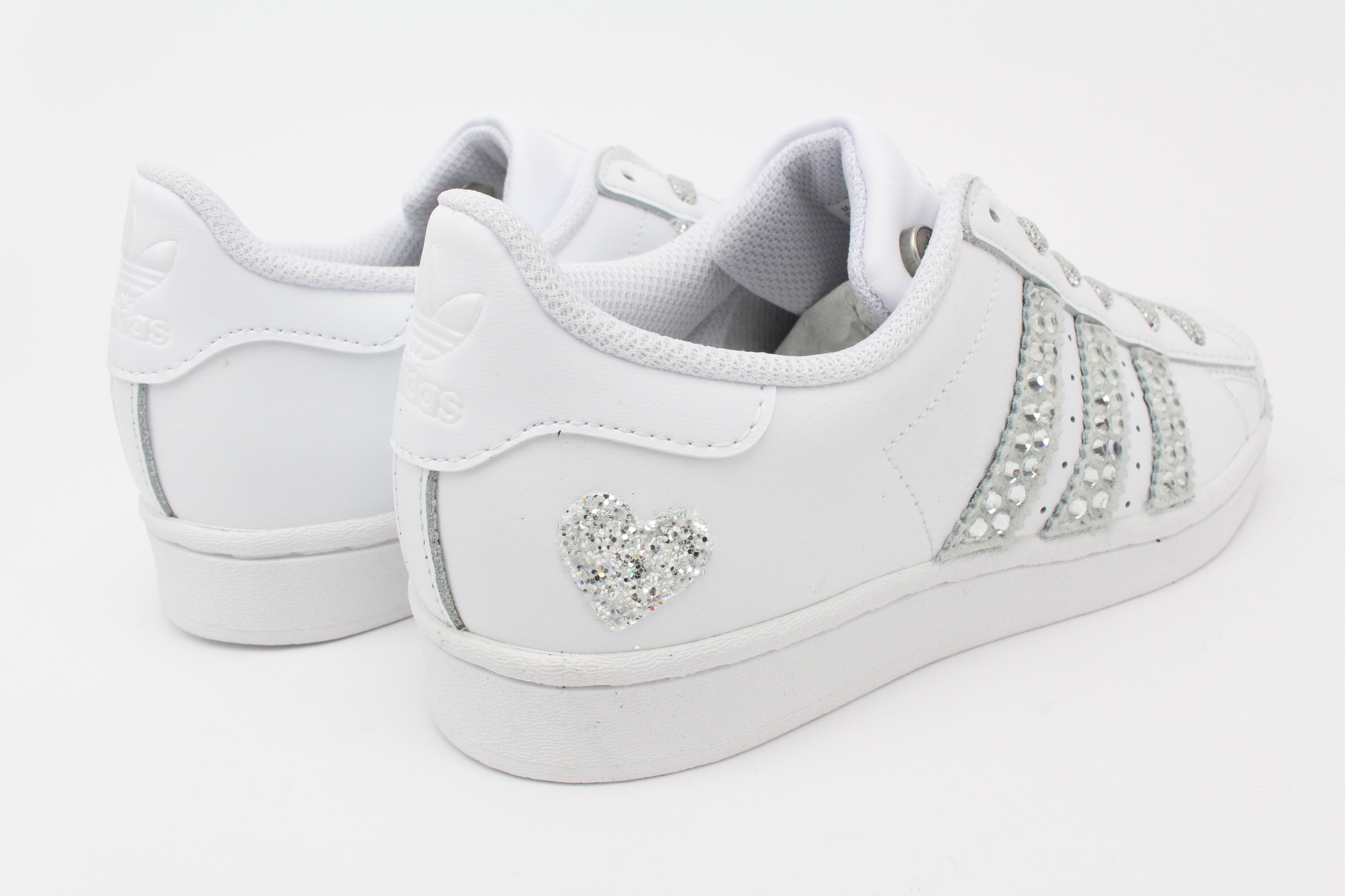 Adidas Superstar Strass Cristal & Glitter new Silver