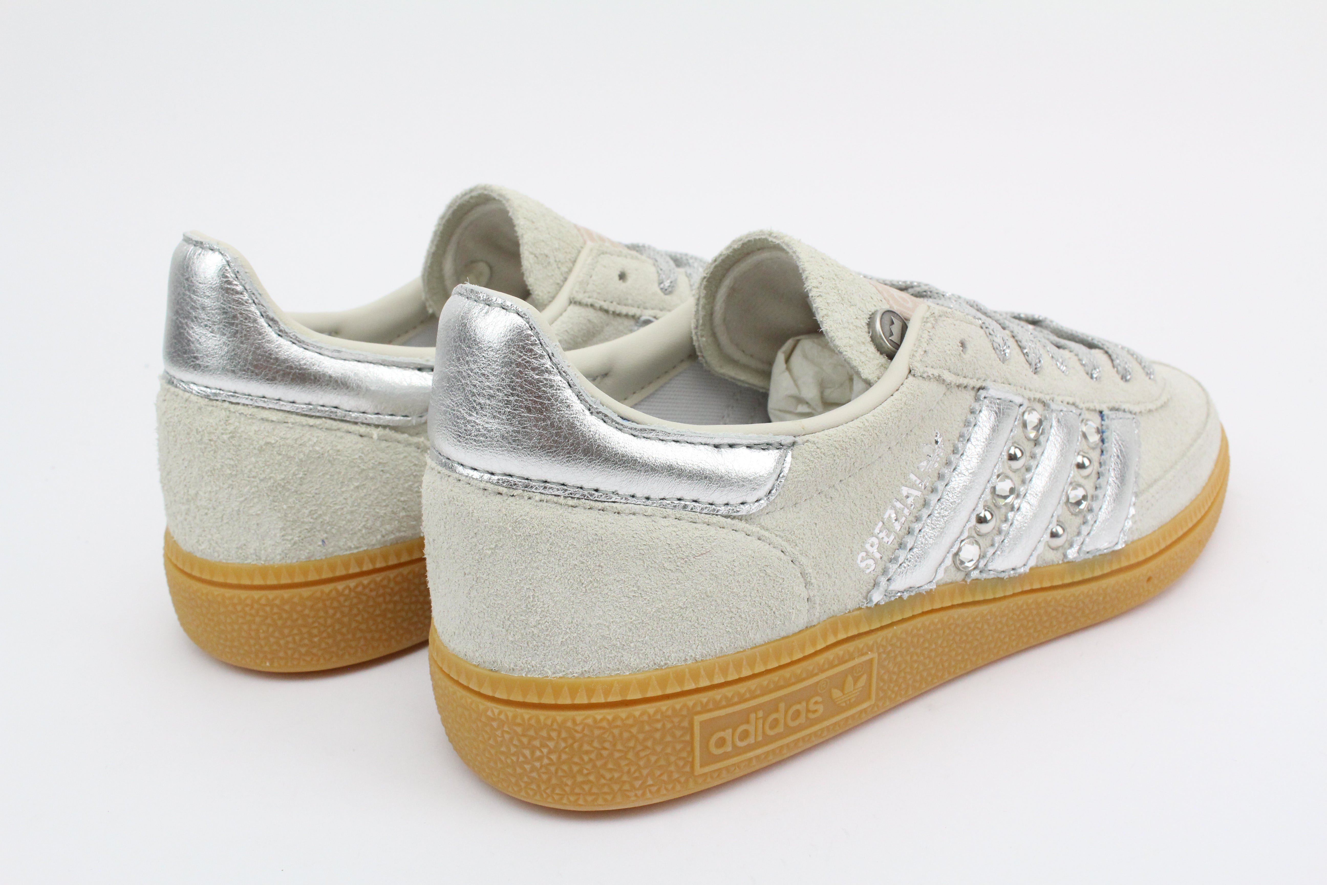 Adidas Original SPEZIAL ORBGRY/WONQUA Laminato Borchie & Strass