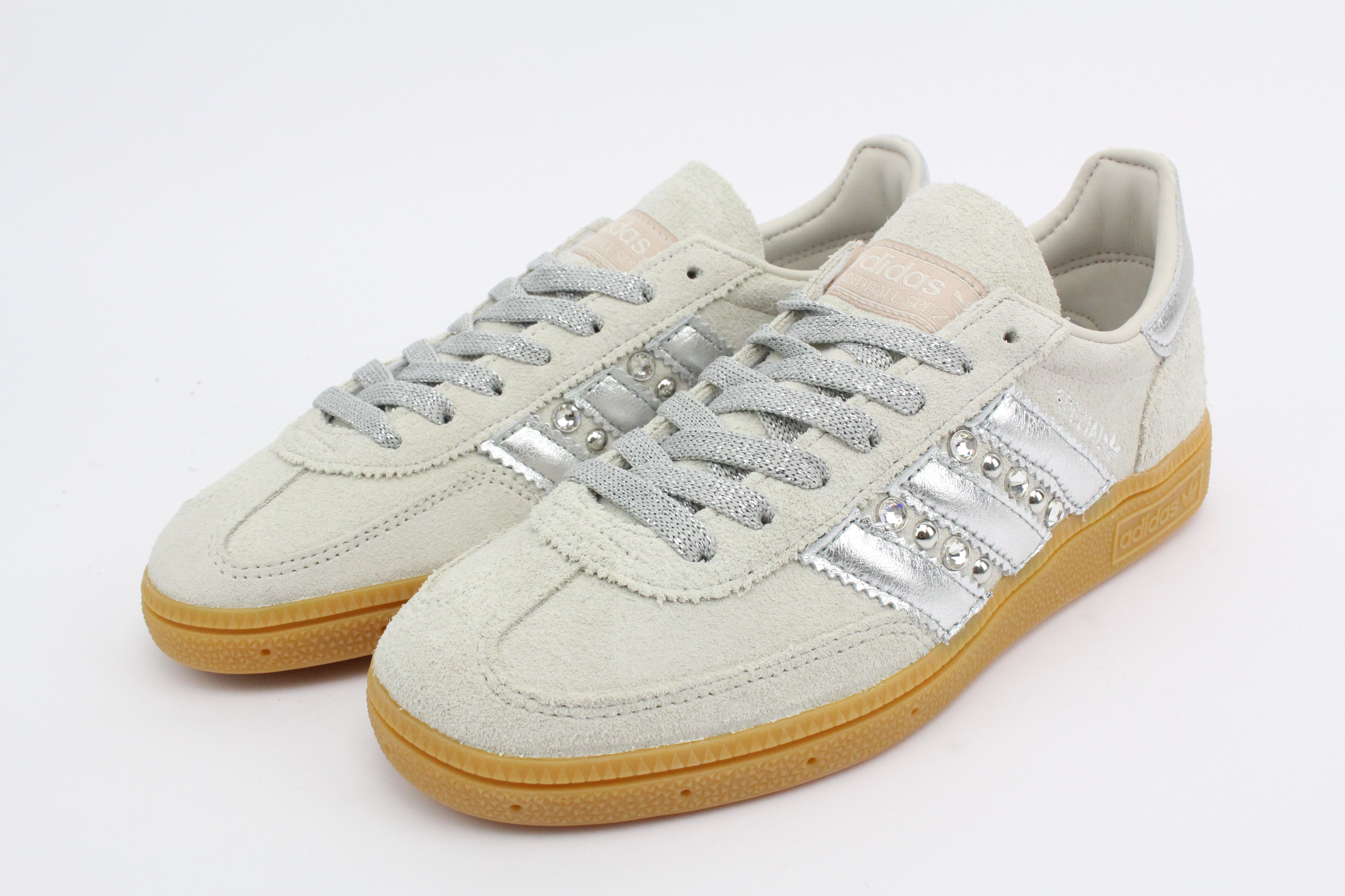 Adidas Original SPEZIAL ORBGRY/WONQUA Laminato Borchie & Strass