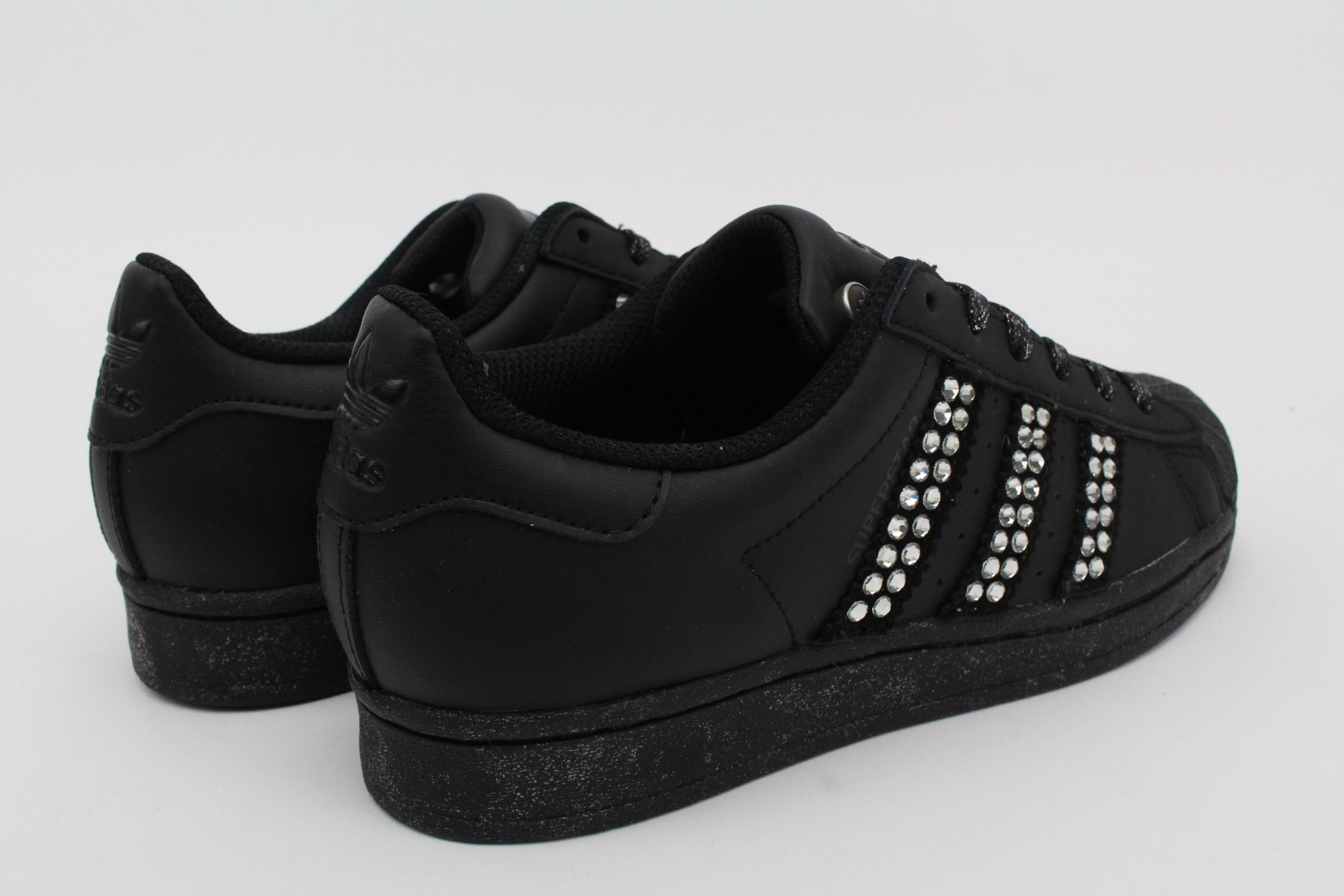 Adidas Superstar Black Strass Termo