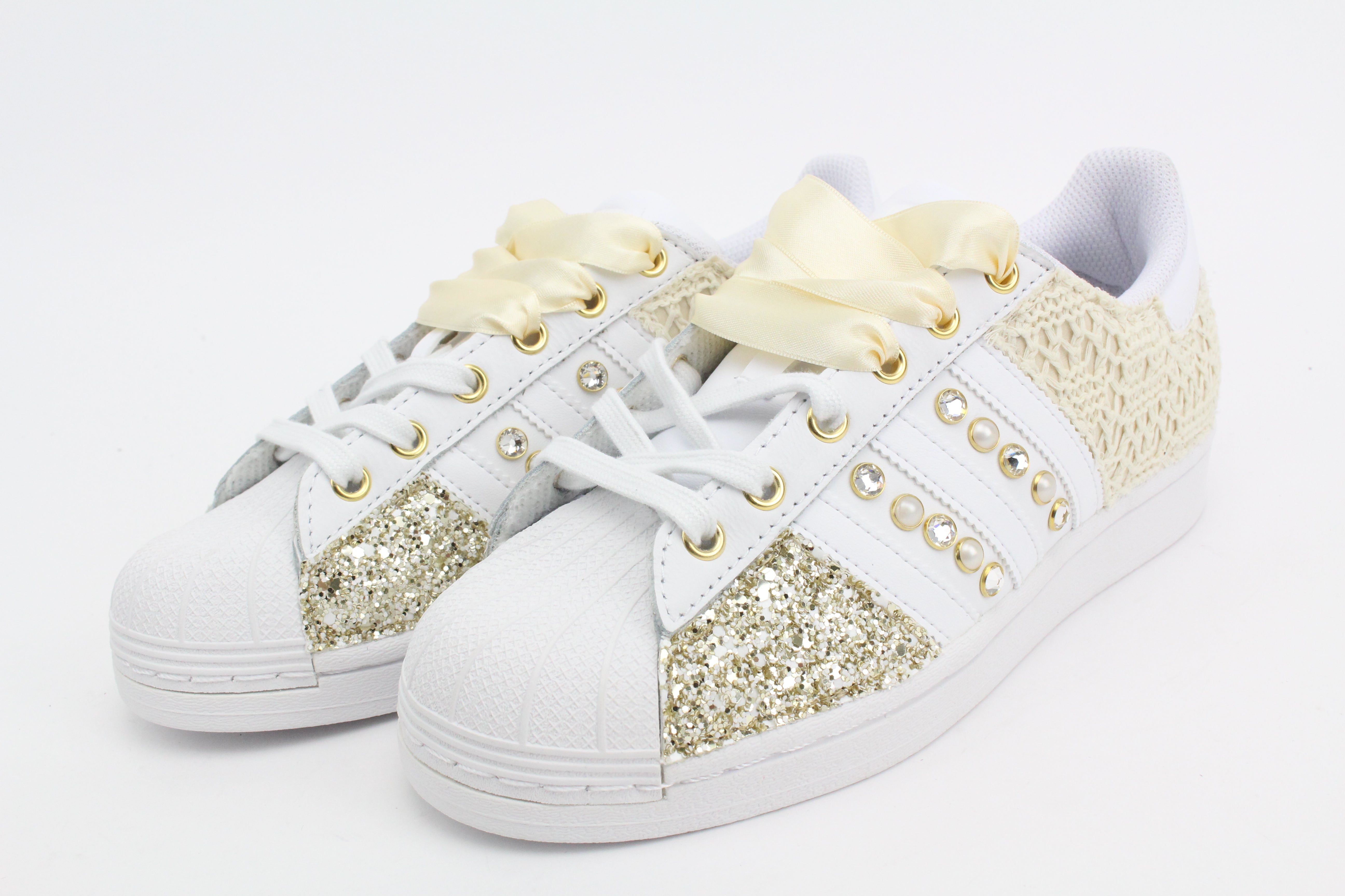 Adidas Superstar Macramè & Glitter
