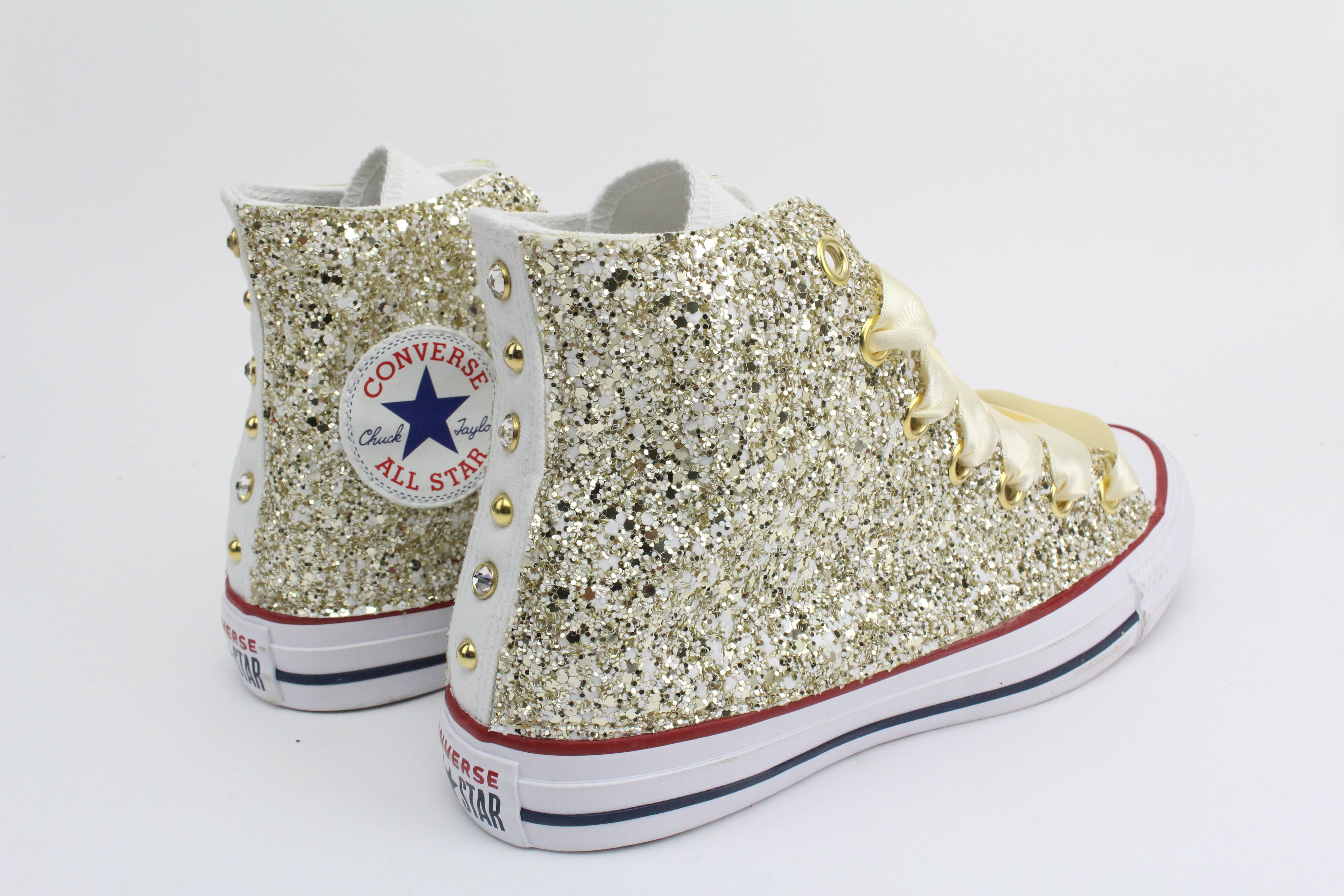 Converse All Star Glitter Gold Champagne