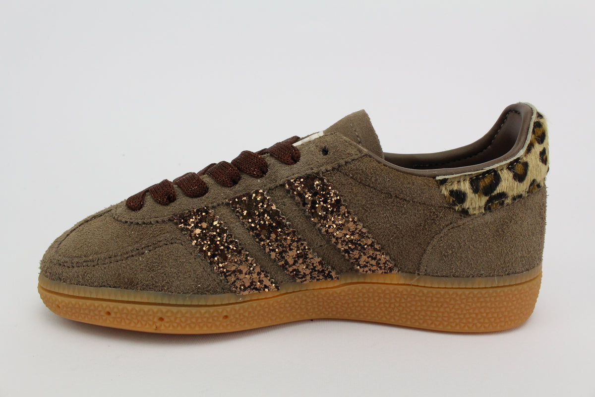 Adidas Original SPEZIAL pelle macula e glitter