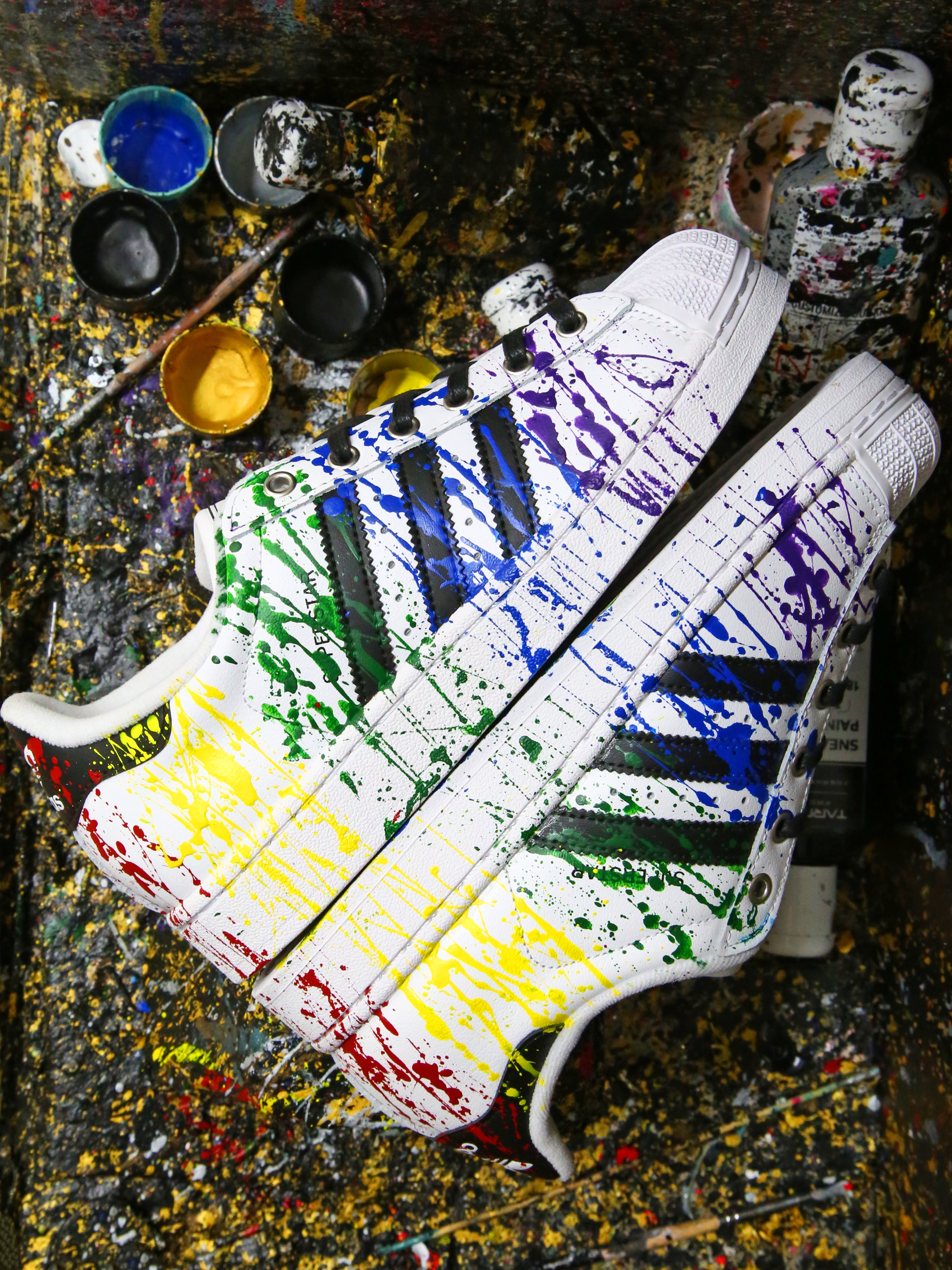Adidas Superstar Paint Multi