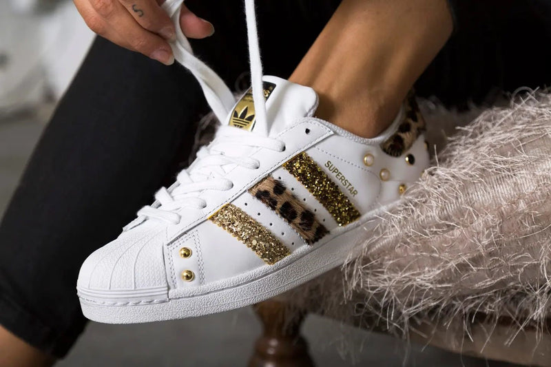 Adidas Superstar Maculate Glitter & Borchie