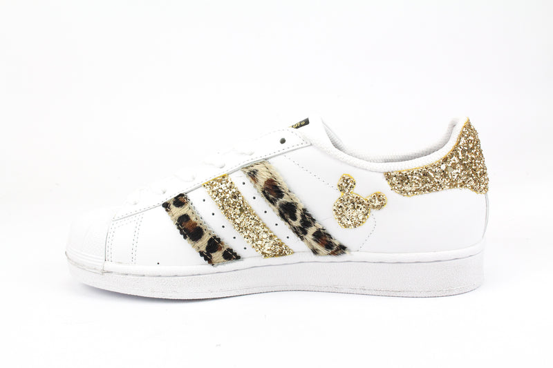 Adidas Superstar Maculate Topolini Gold Glitter