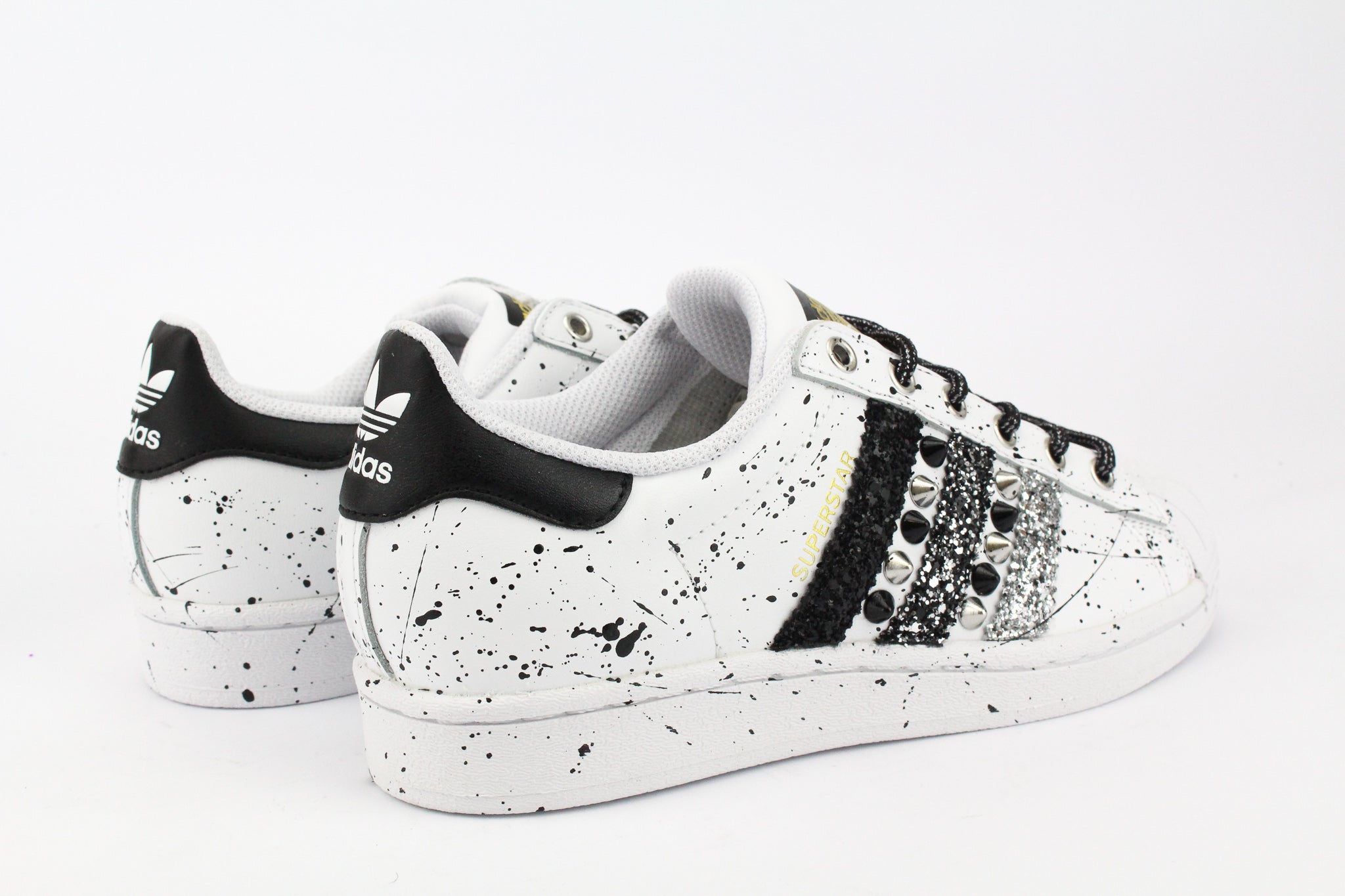 Adidas Superstar Glitter Borchie & Vernice