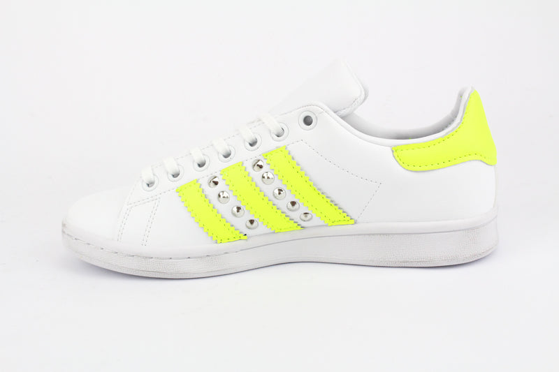 Adidas Stan Smith Yellow Fluo & Borchie