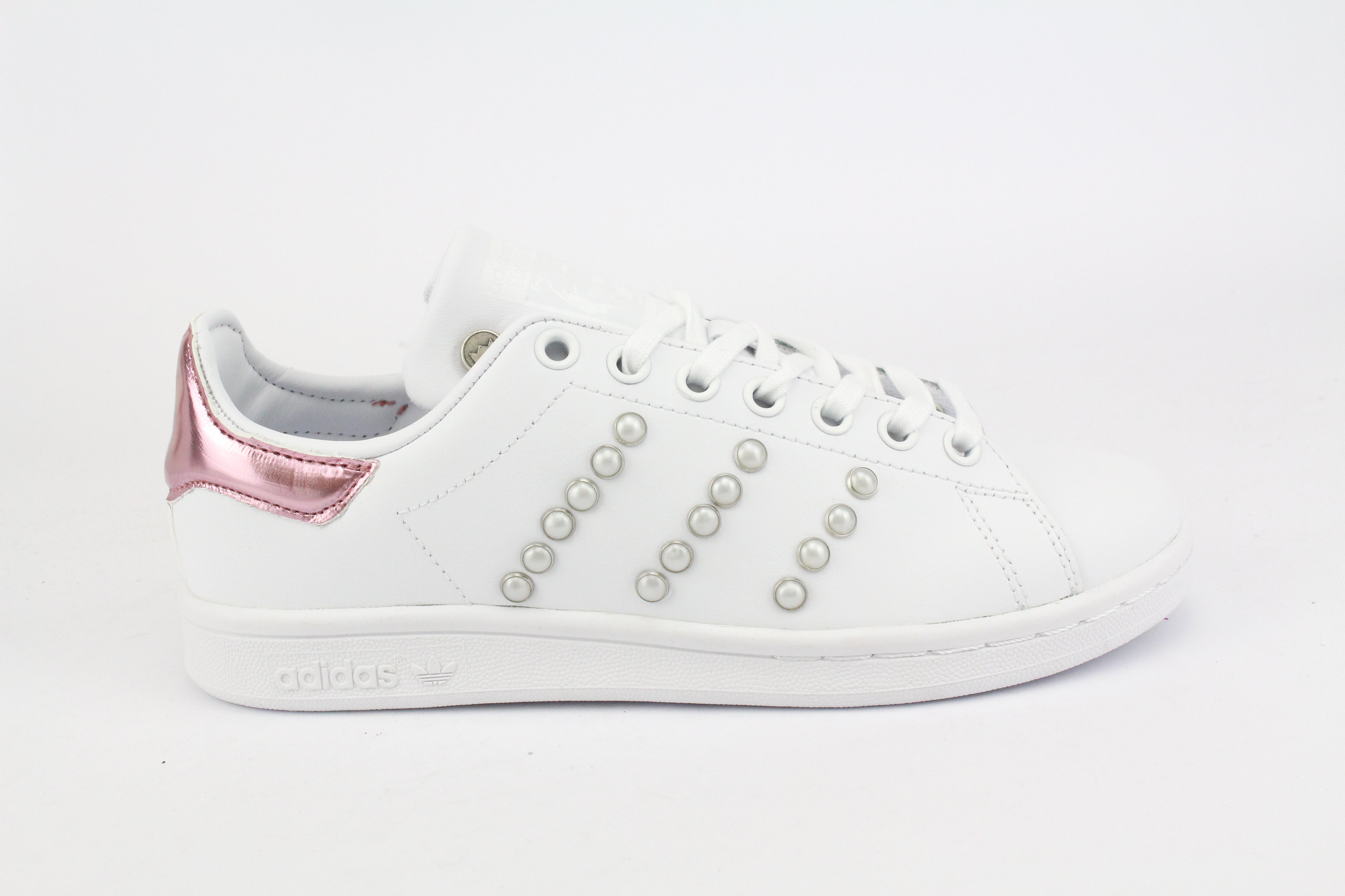 Adidas Stan Smith Laminated Leather &amp; Pearls