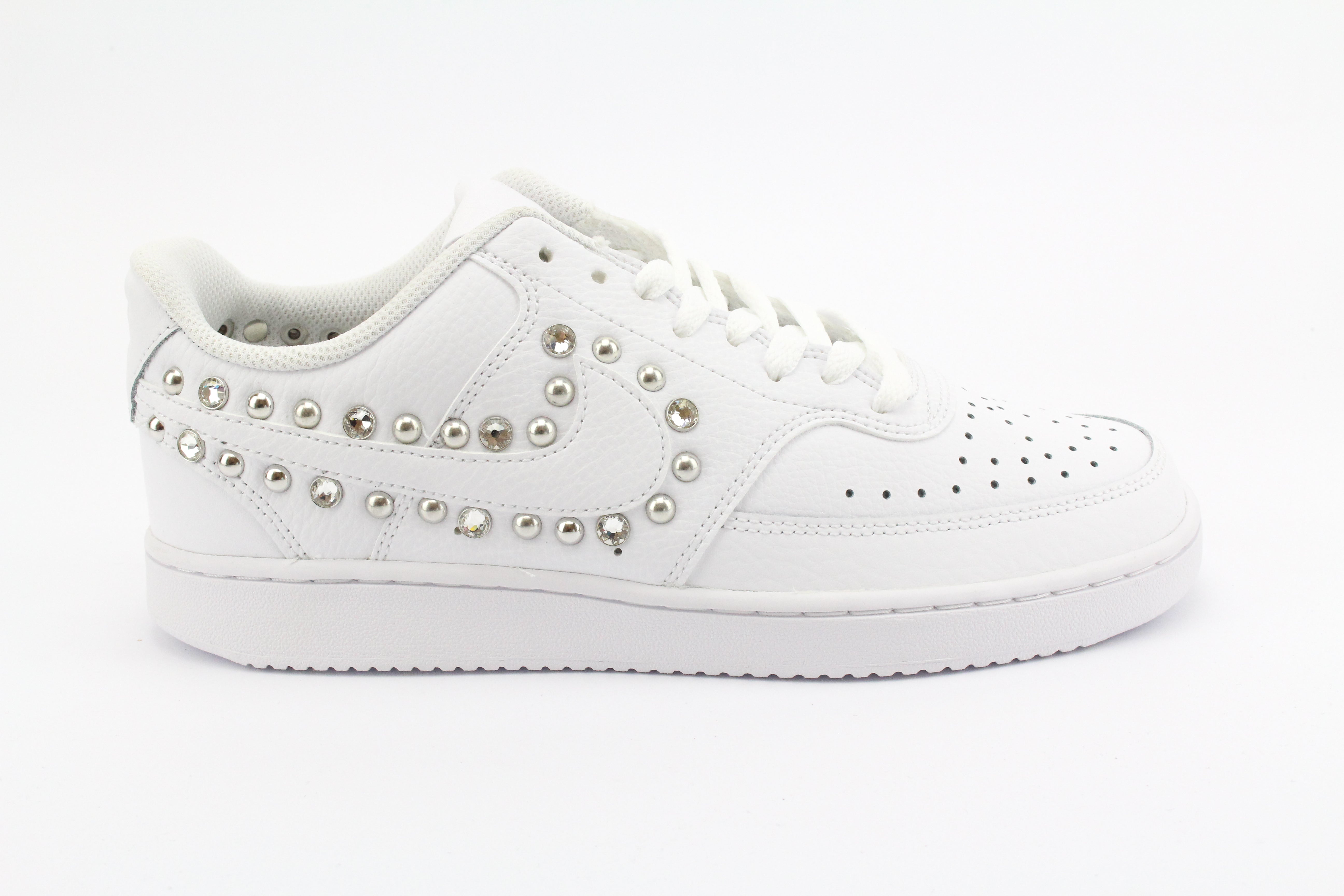 Nike Court Vision Low Strass &amp; Studs
