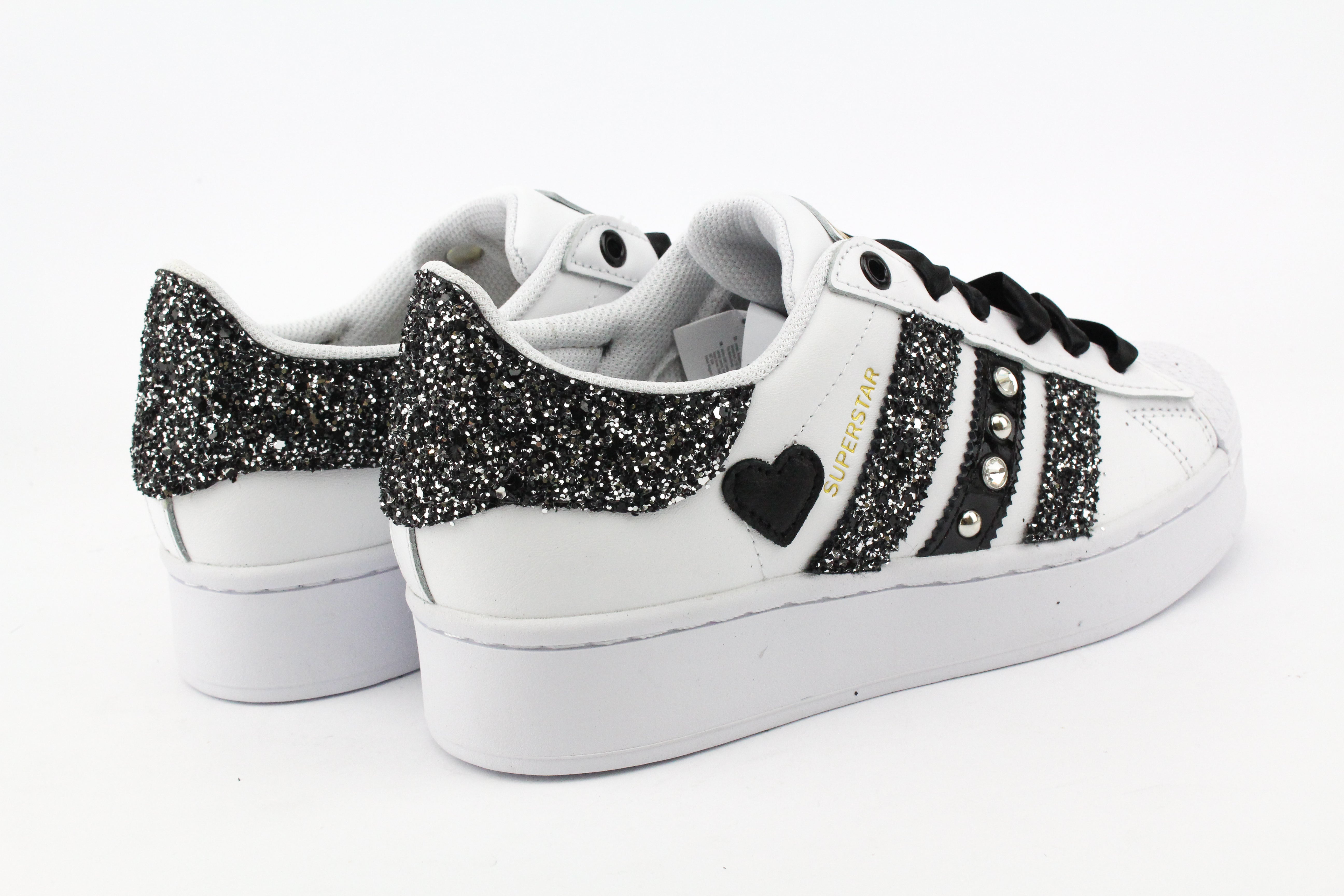 Adidas Superstar Bold Personalizzate Borchie Perle