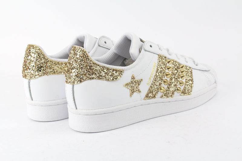 Adidas Superstar Glitter Gold Stella & Borchie