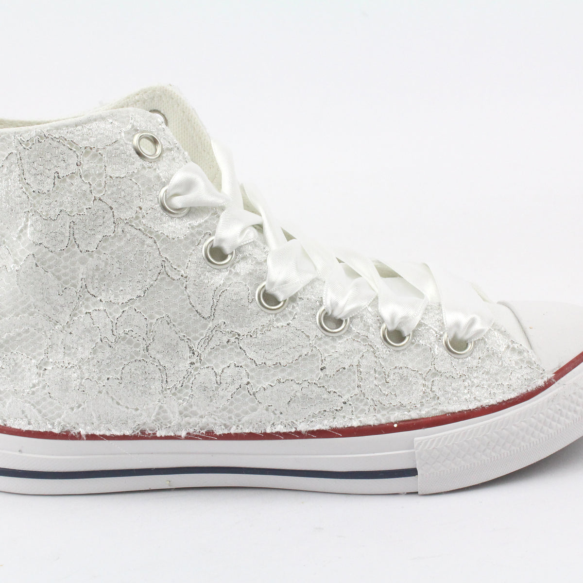 Converse All Star Pizzo Lacci In Raso Per Converse Converse All
