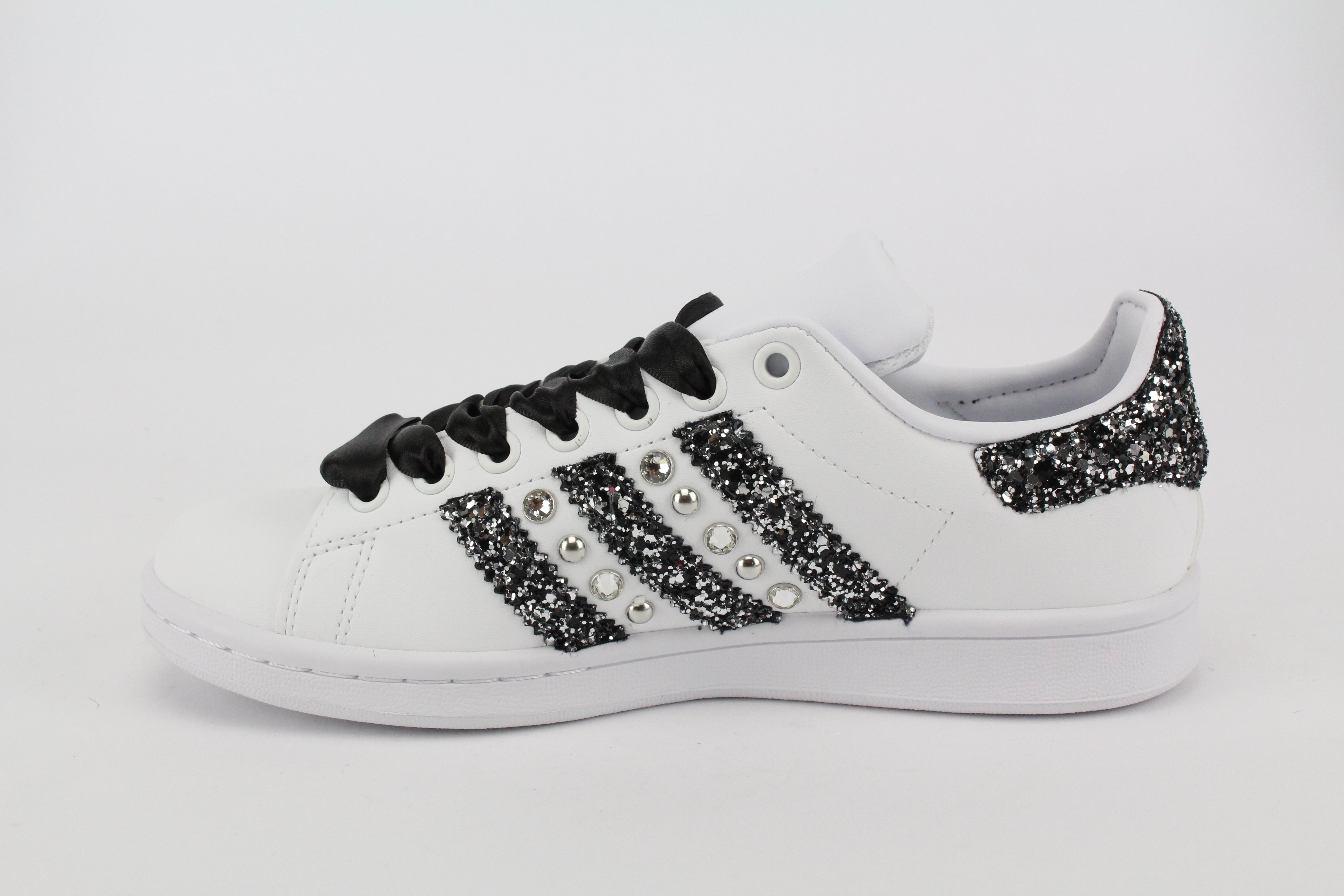 Adidas Superstar Glitter Rhinestones &amp; Studs