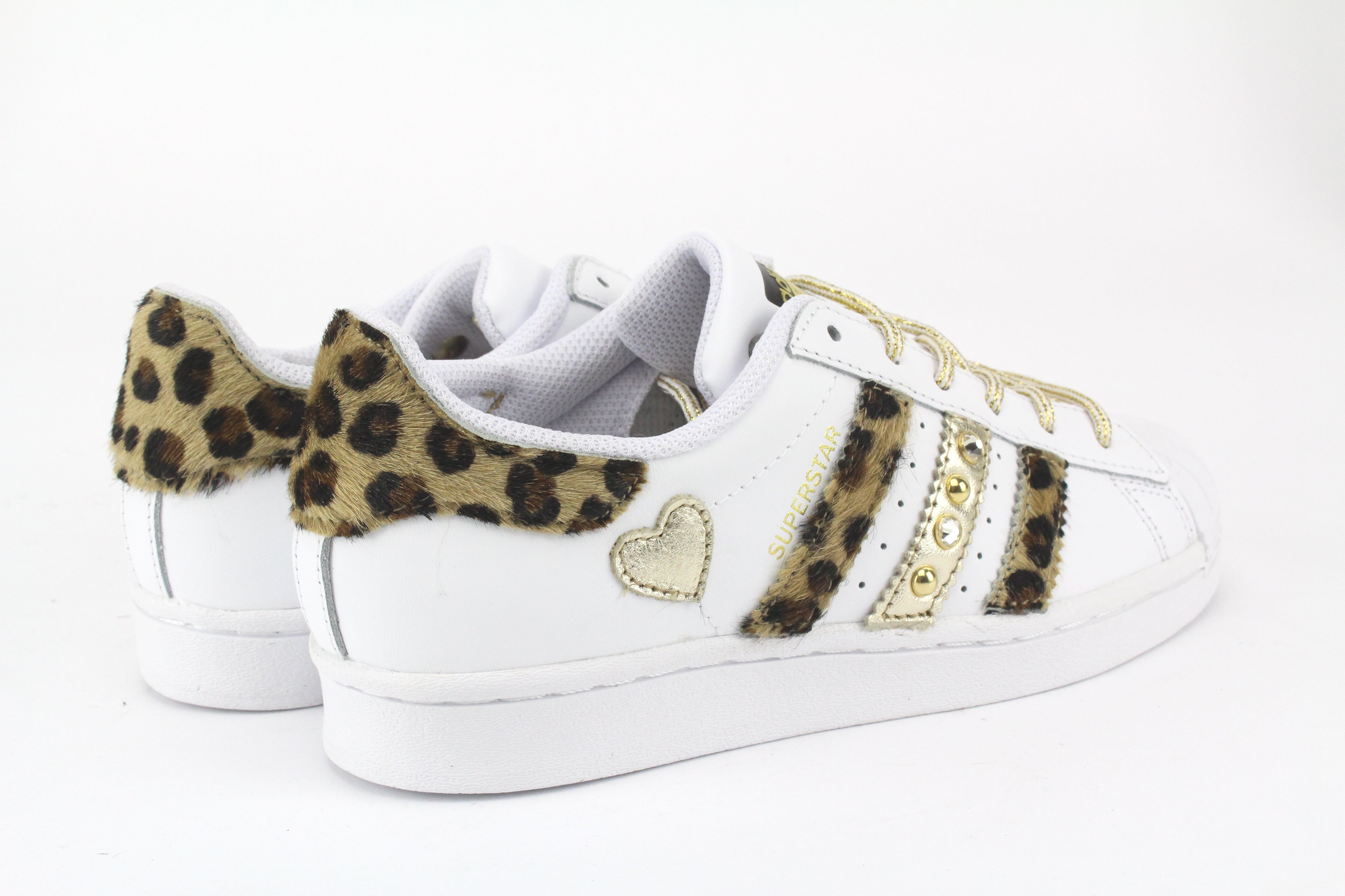 Adidas Superstar Maculate Pelle Borchie & Cuore