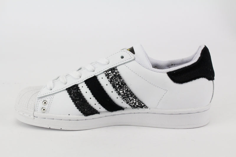 Adidas Superstar Velluto Glitter Black & Strass