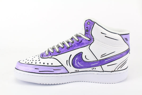 Nike Court Vision MID Cartoons Glicine