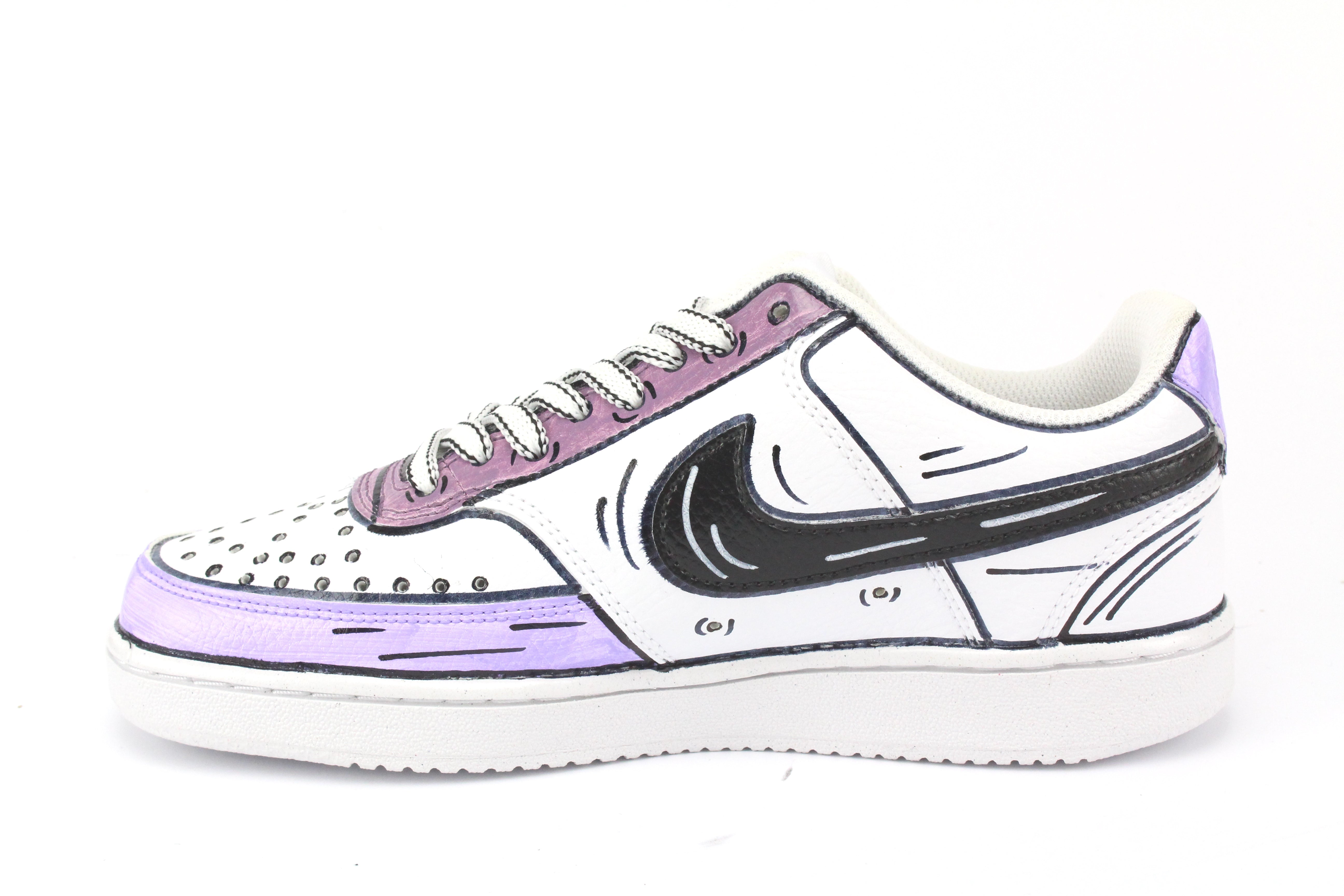 Nike Court Vision Low Cartoons Wisteria &amp; Purple
