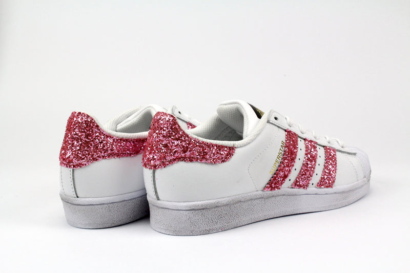 Adidas Superstar Personalizzate Pink Glitter
