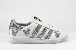 Adidas Superstar Topolini Silver Glitter