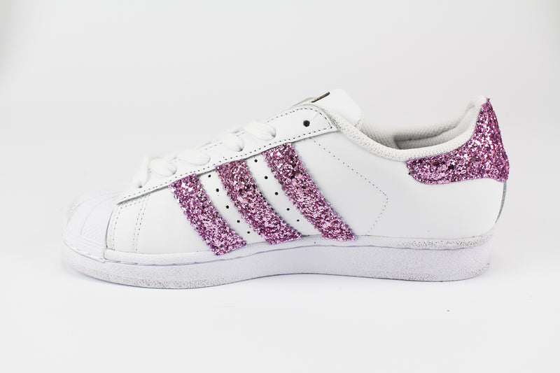 Adidas Superstar Personalizzate Glicine Glitter