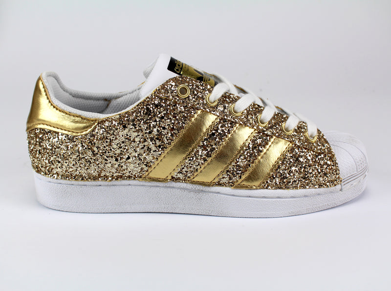Adidas Superstar Personalizzate Total Gold