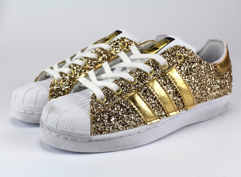 Adidas Superstar Personalizzate Total Gold