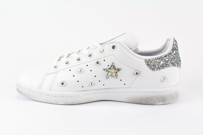 Adidas Stan Smith Personalizzate Multistelle Argento