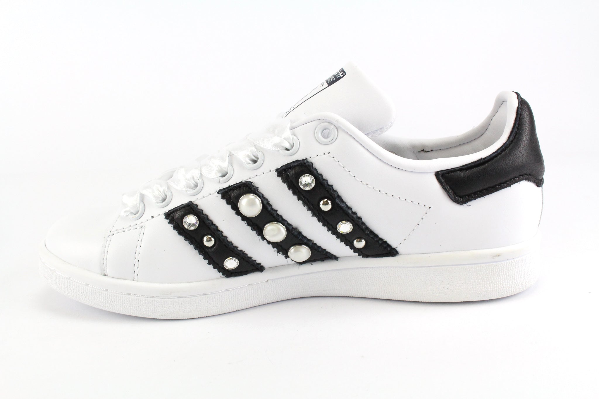 Adidas Stan Smith Strass Pearls &amp; Satin Laces