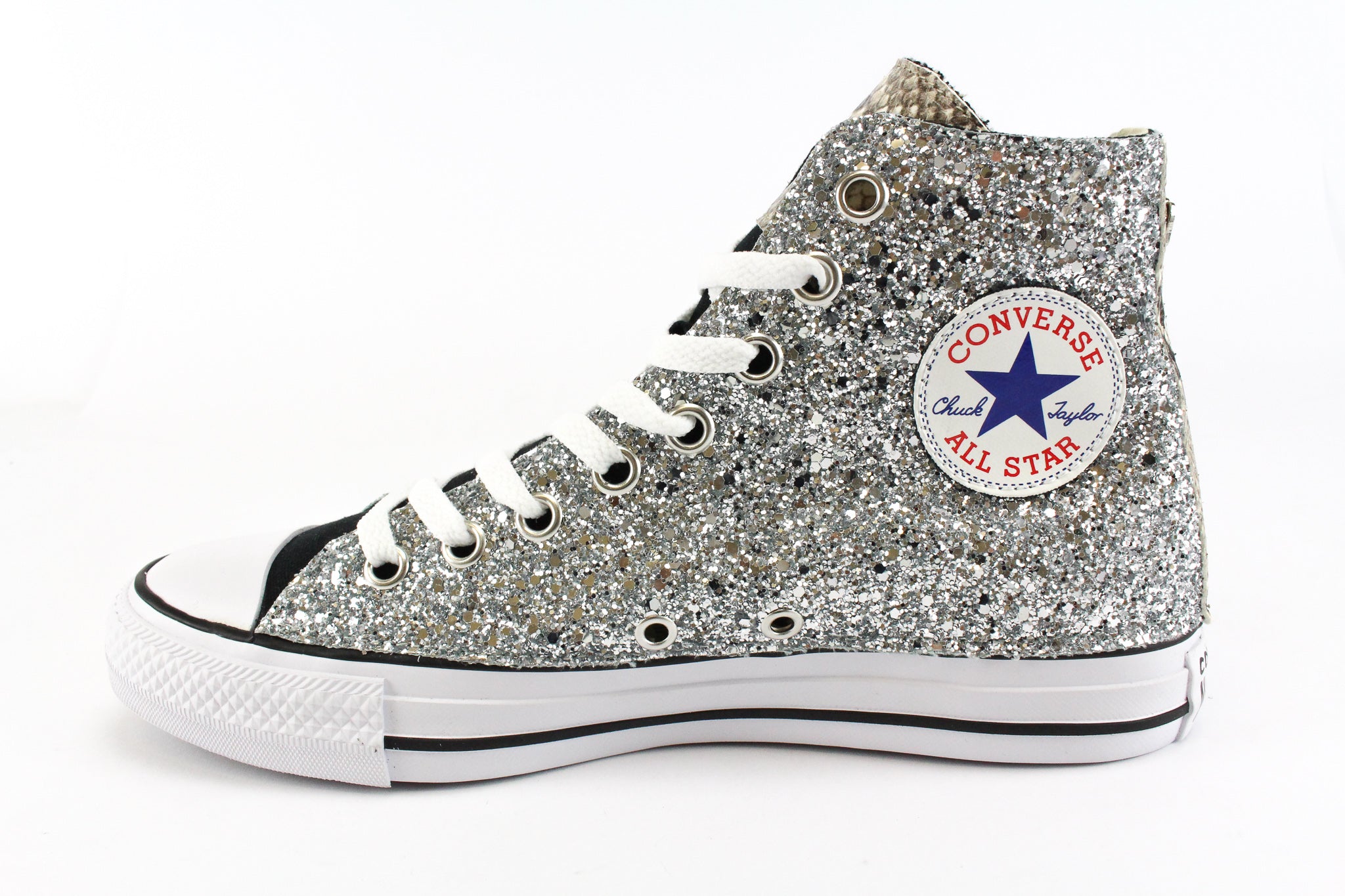 Converse All Star Glitter &amp; Stella Python