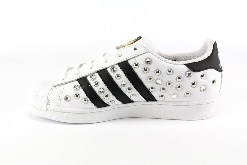 Adidas Superstar Personalizzate Total Borchie & Strass