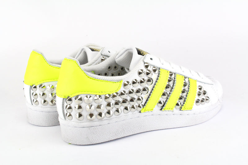 Adidas Superstar Total Borchie & Giallo Fluo