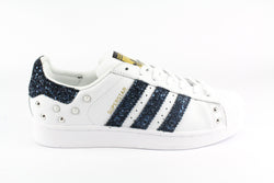 Adidas Superstar Navy Glitter & Perle