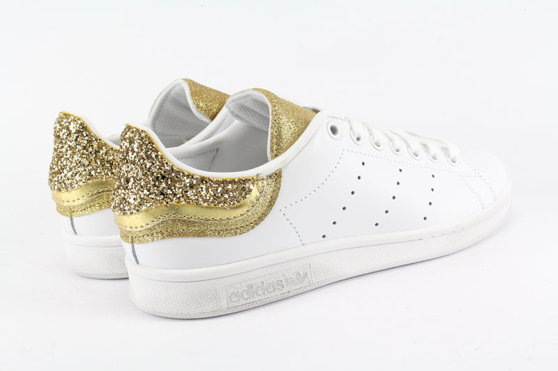 Adidas Stan Smith Gold Multi Glitter & Pelle Laminata
