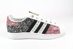 Adidas Superstar Total Glitter & Borchie